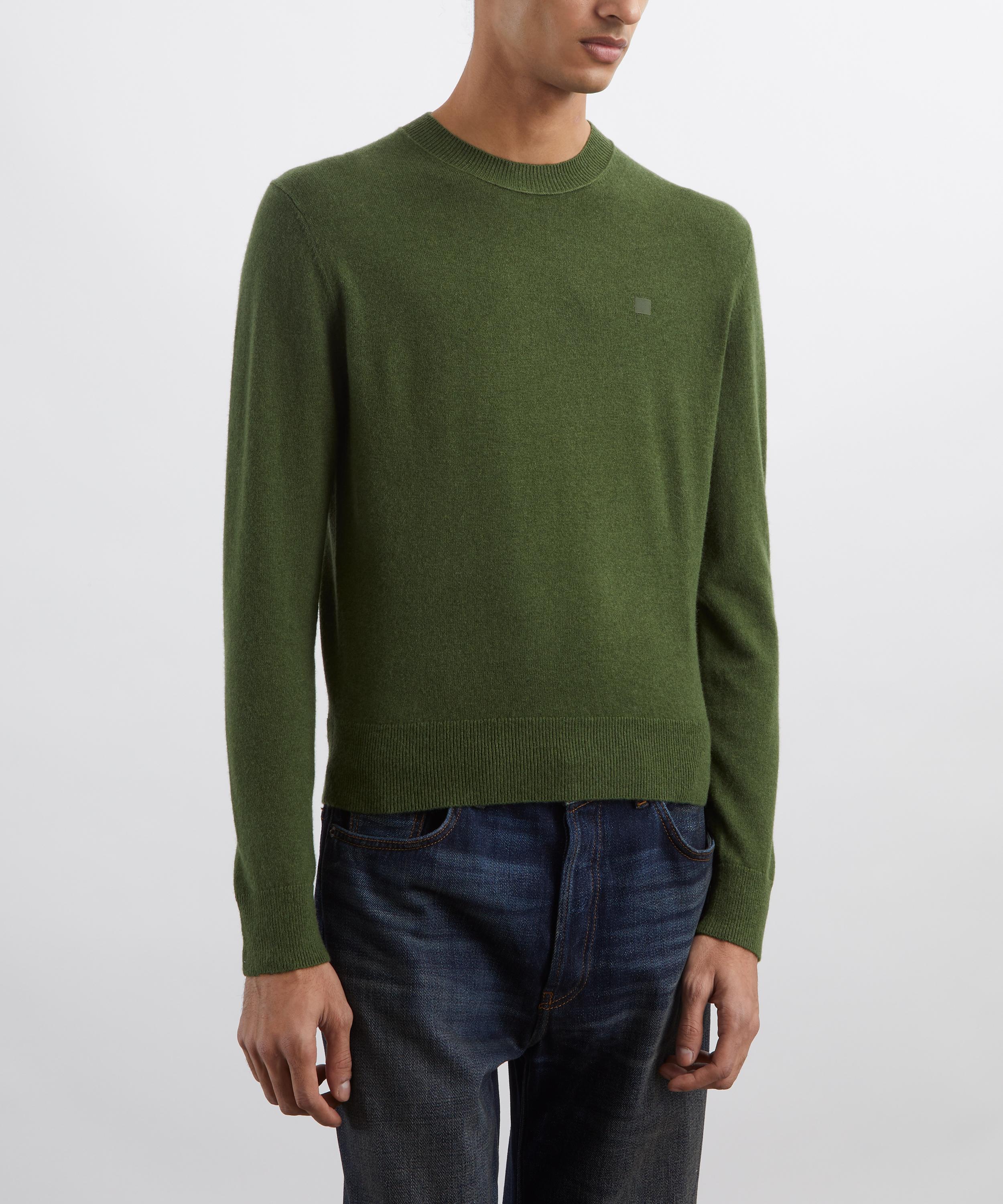 Acne Studios - Face Logo Wool-Yak Jumper image number 2