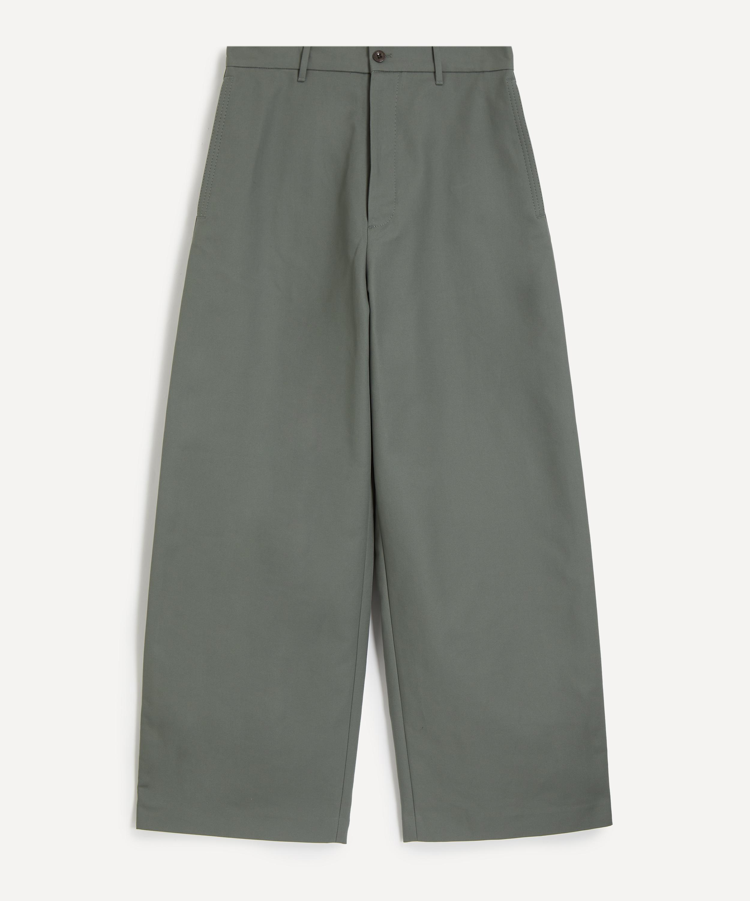 Acne Studios - Stone Grey Satin Trousers&nbsp;