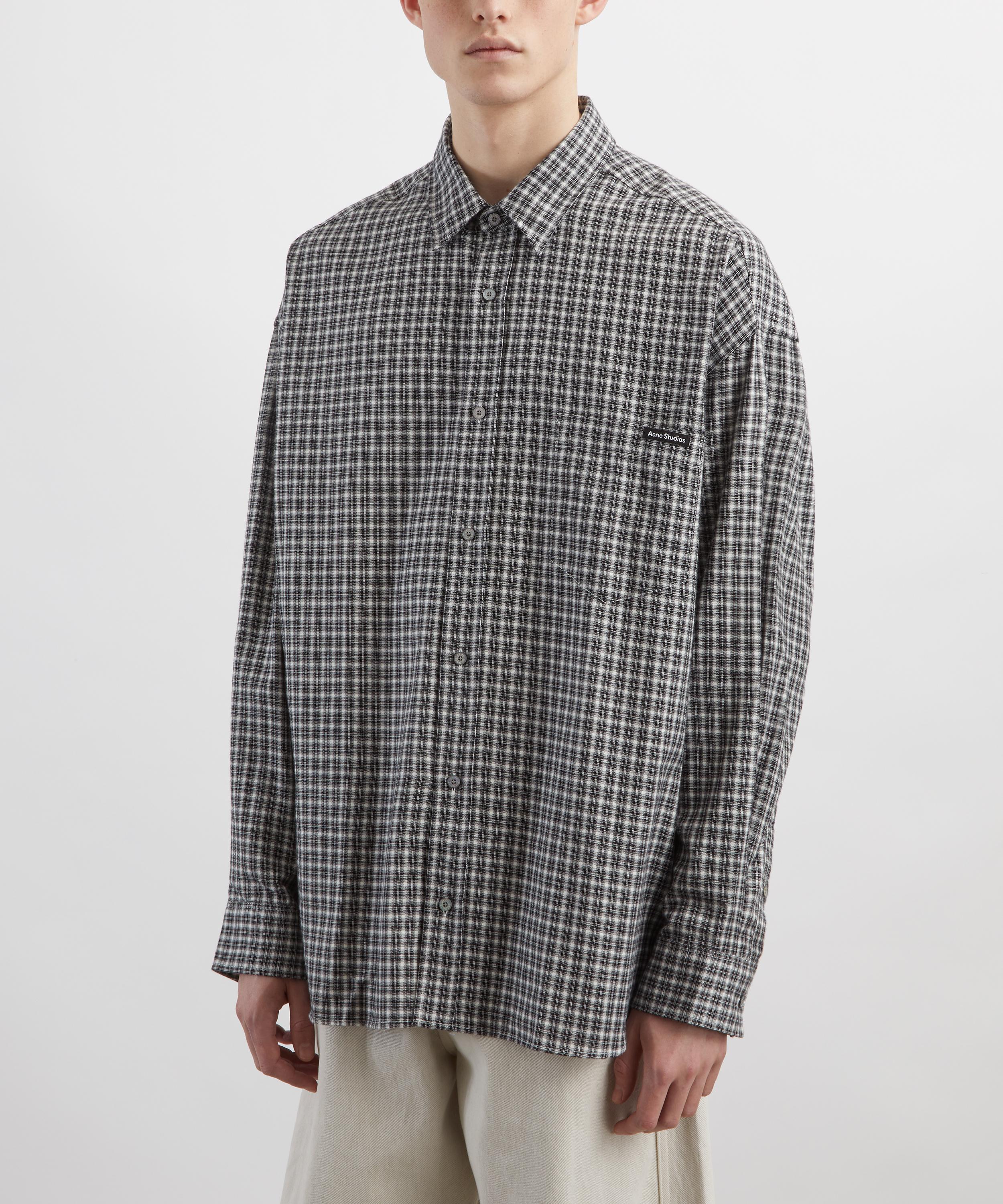Acne Studios - Flannel Button-Up Shirt image number 2