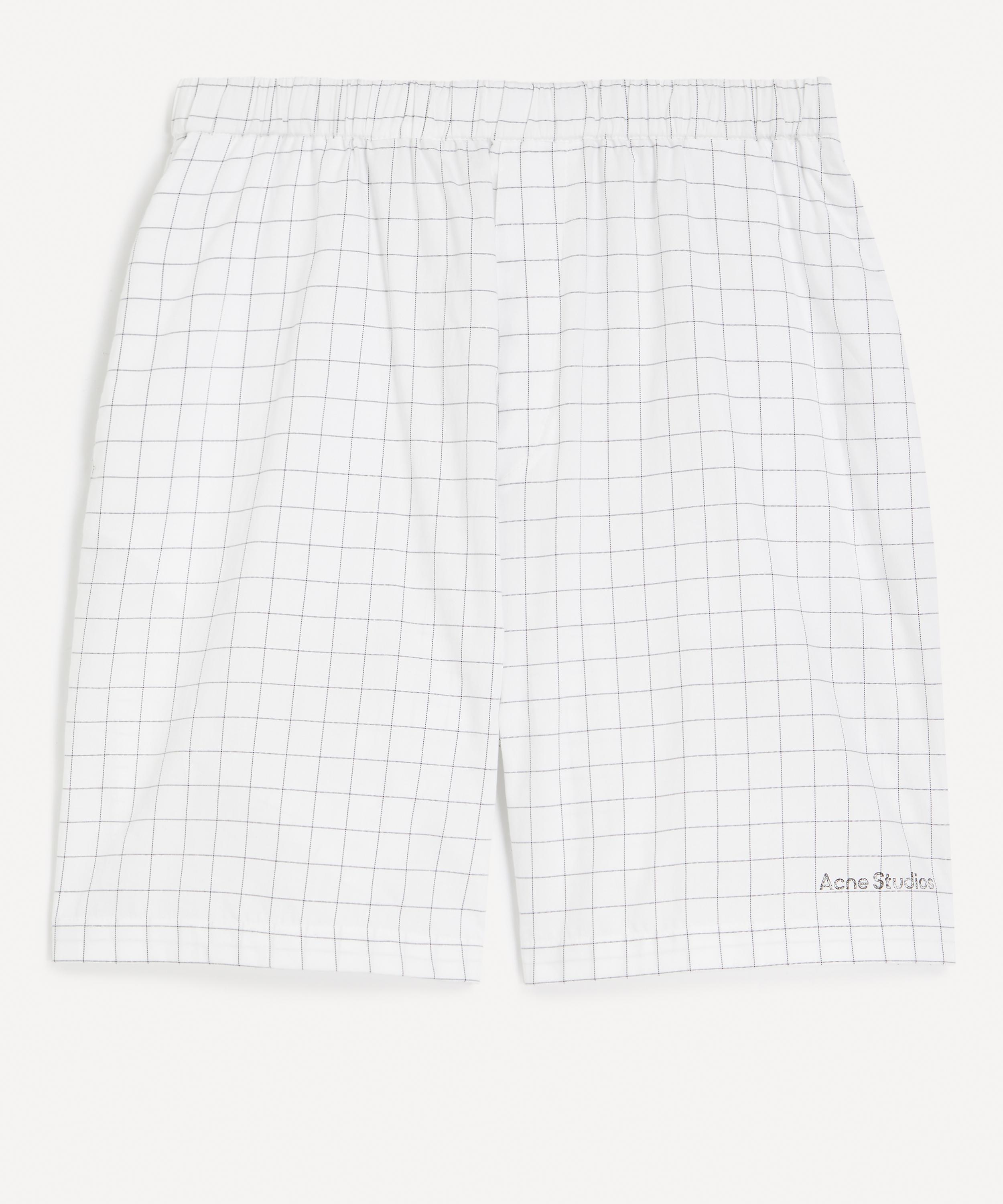Acne Studios Check Shorts | Liberty
