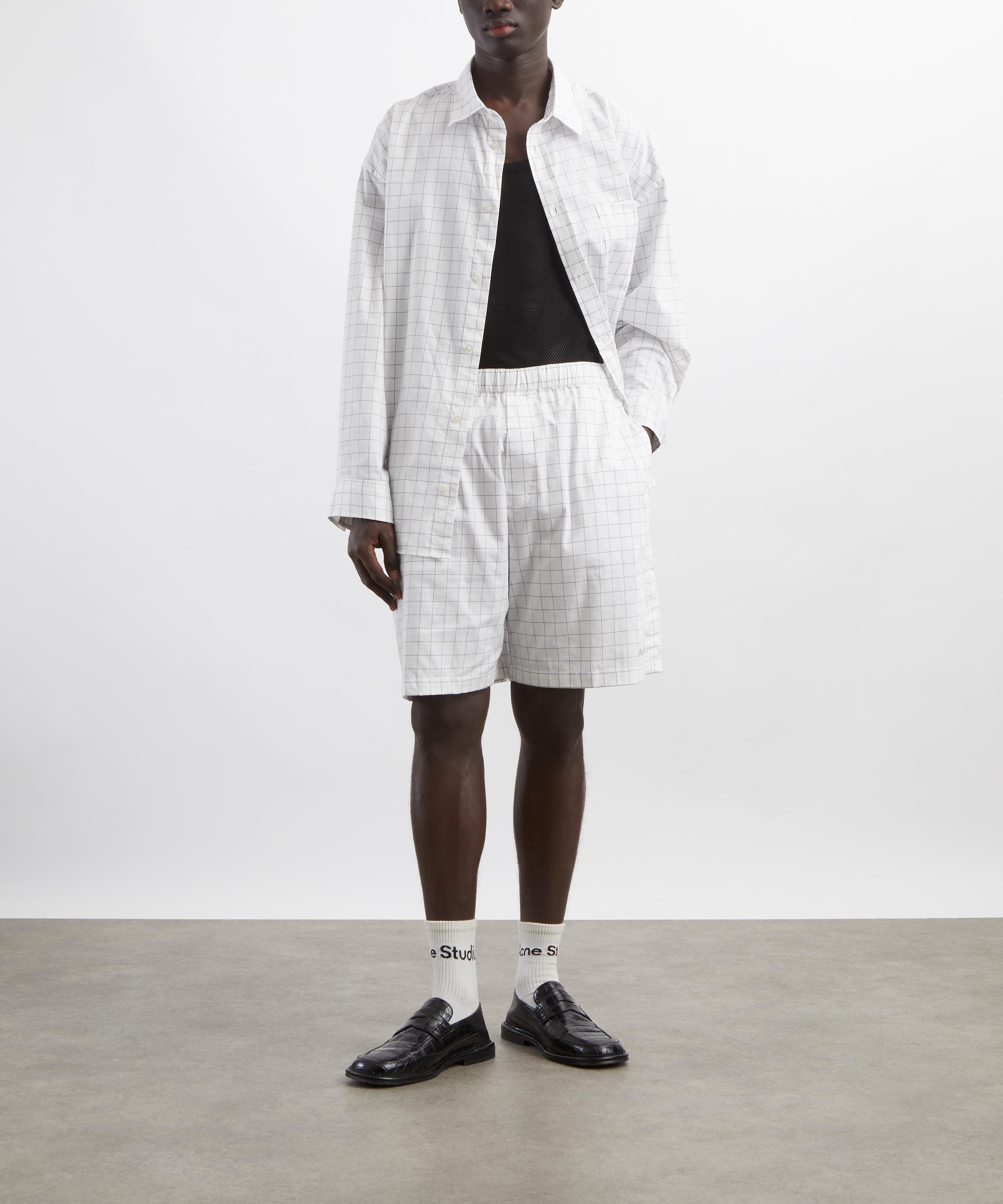 Acne Studios Check Shorts | Liberty