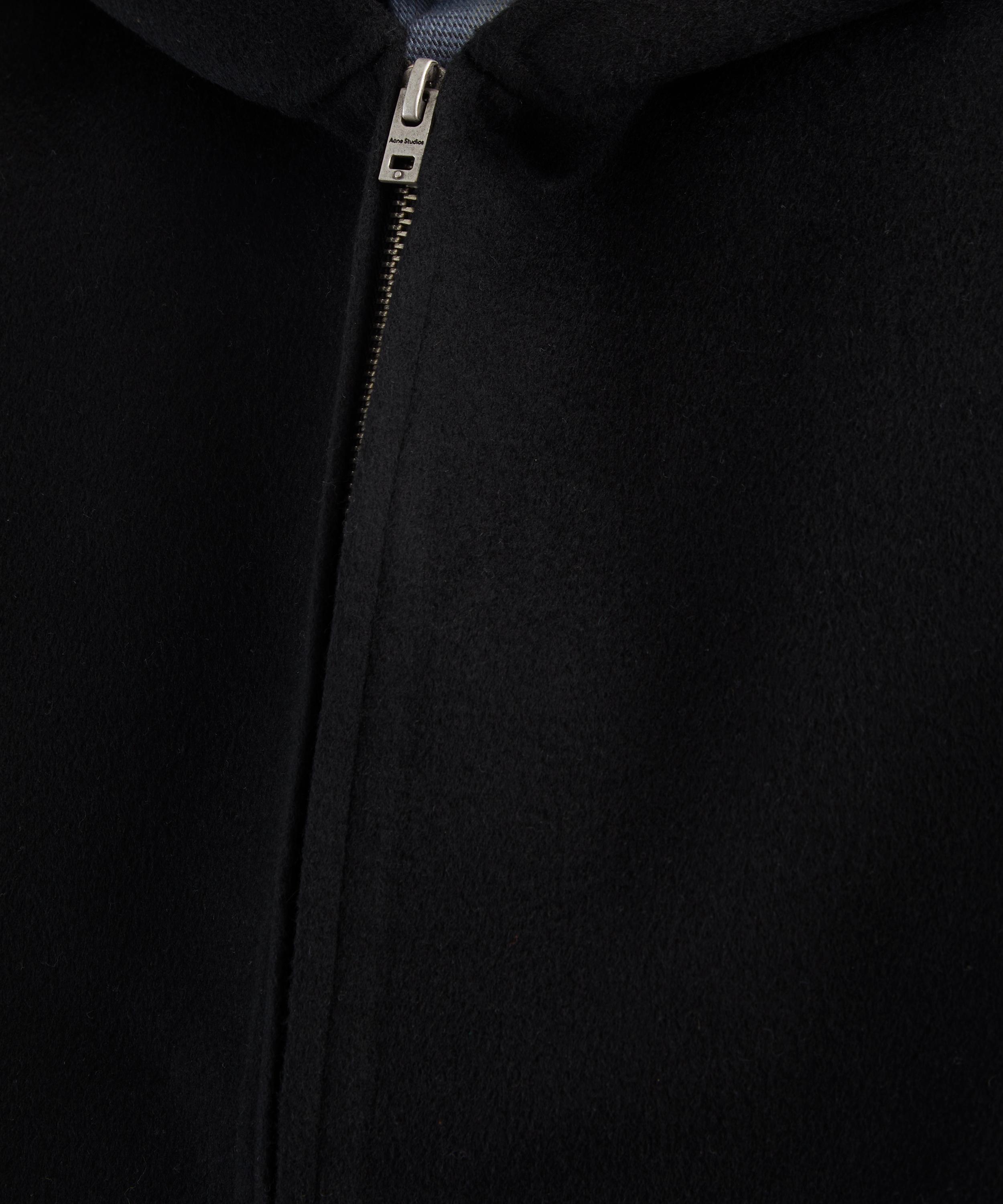 Acne Studios - Cashmere Hooded Jacket image number 4
