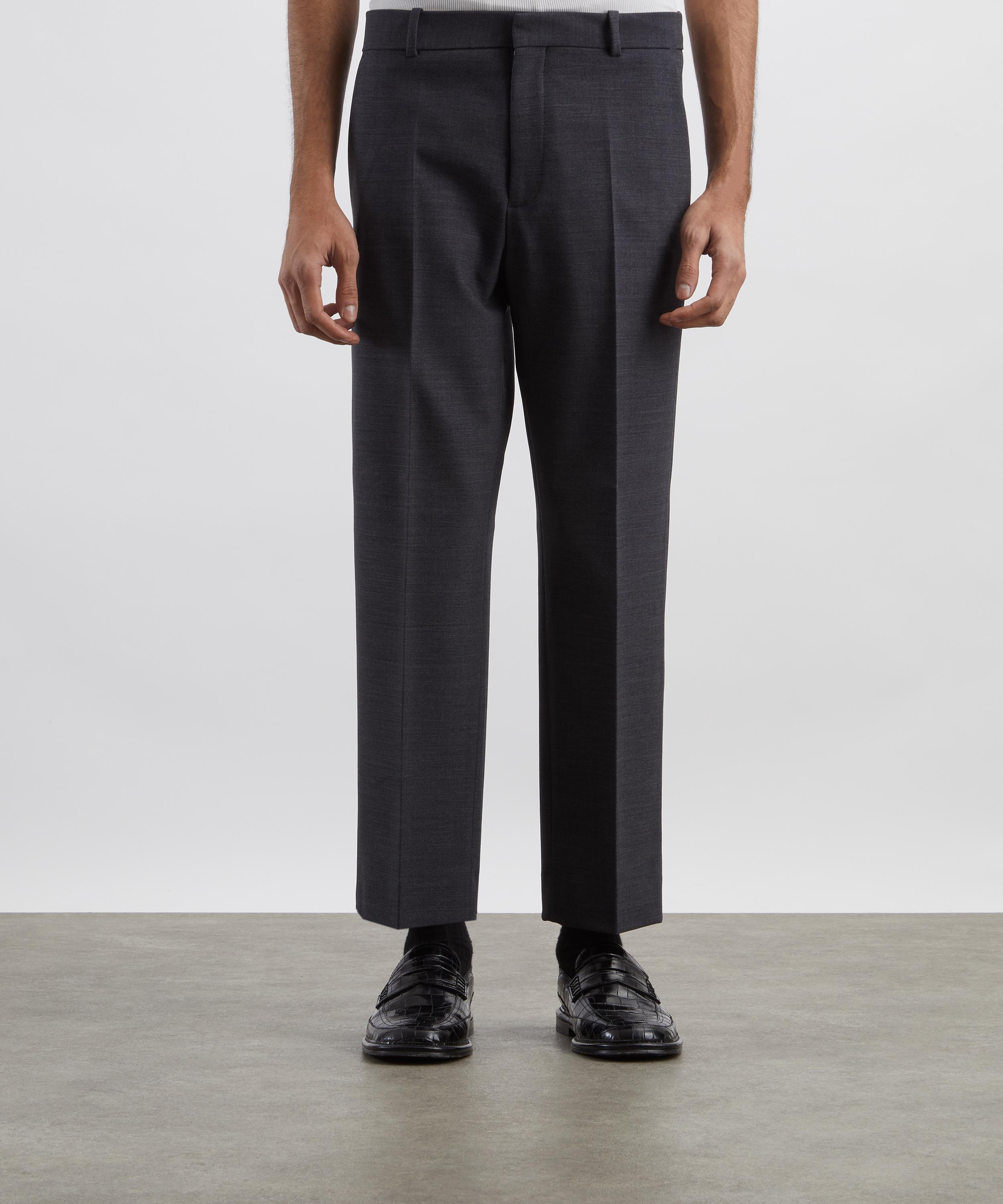 Acne Studios - Slate Grey Stretch-Wool Trousers image number 2