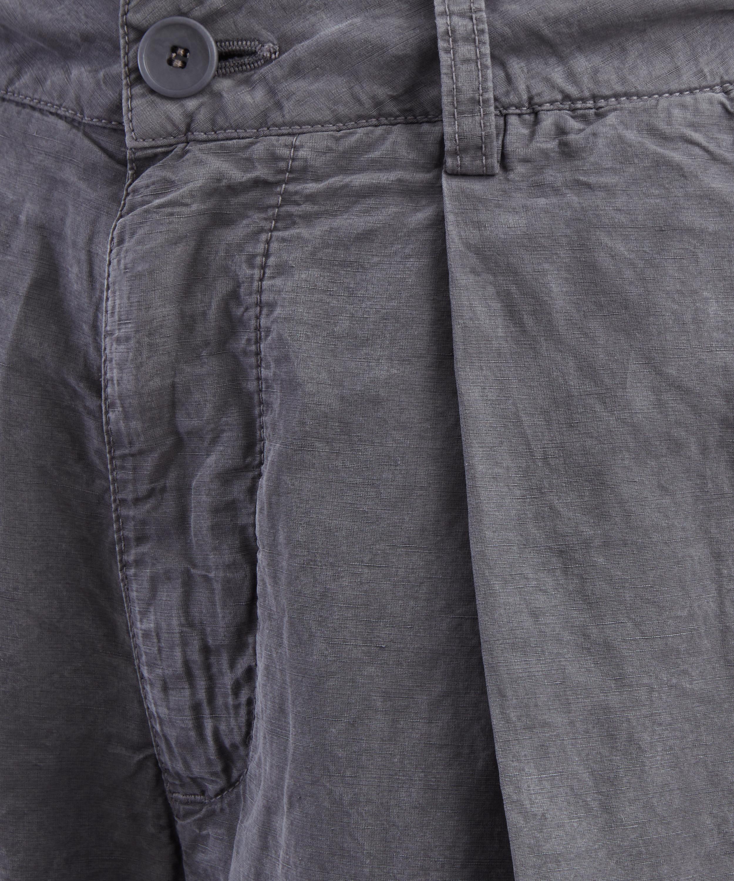 YMC - Deadbeat Charcoal Wide-Leg Trousers image number 4