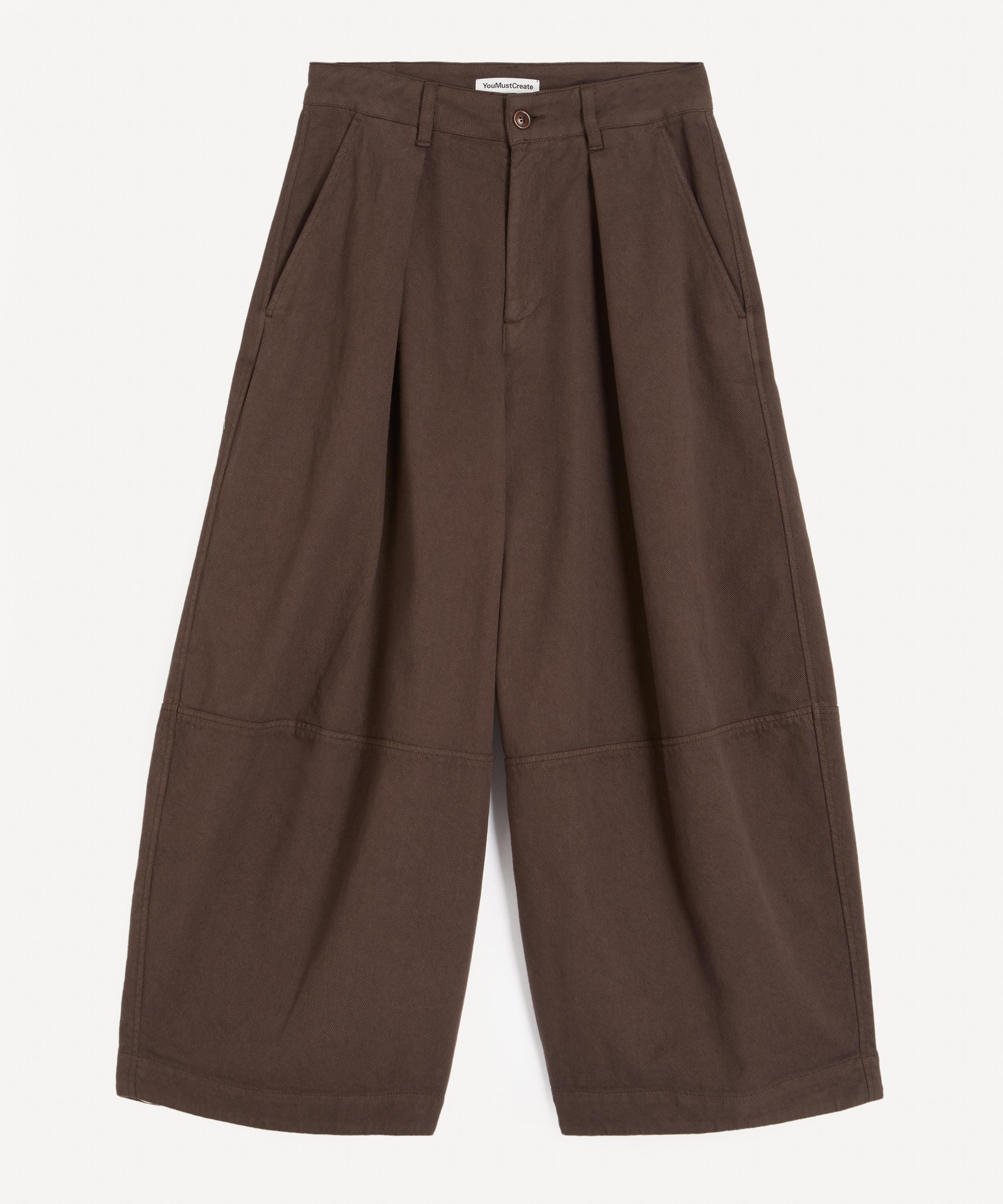 YMC - Deadbeat Wide-Leg Trousers image number 0