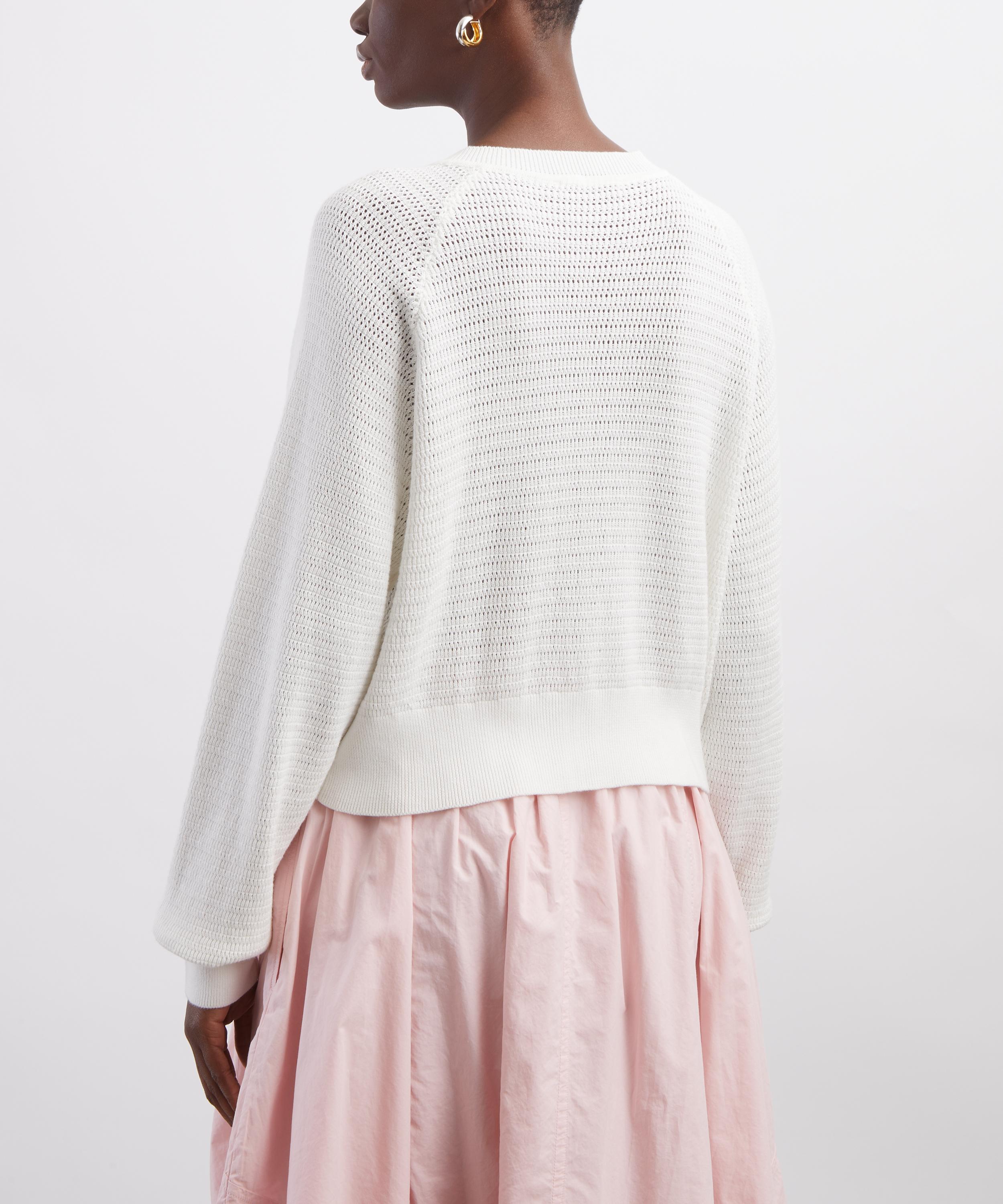 YMC - Off-White Foxtail Cardigan image number 3