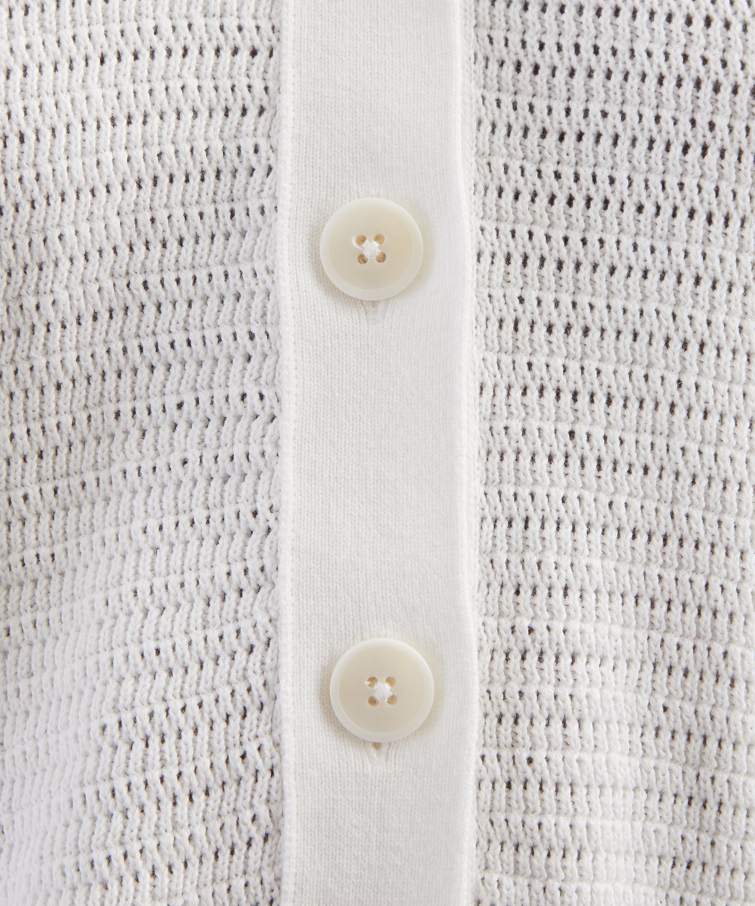 YMC - Off-White Foxtail Cardigan image number 4