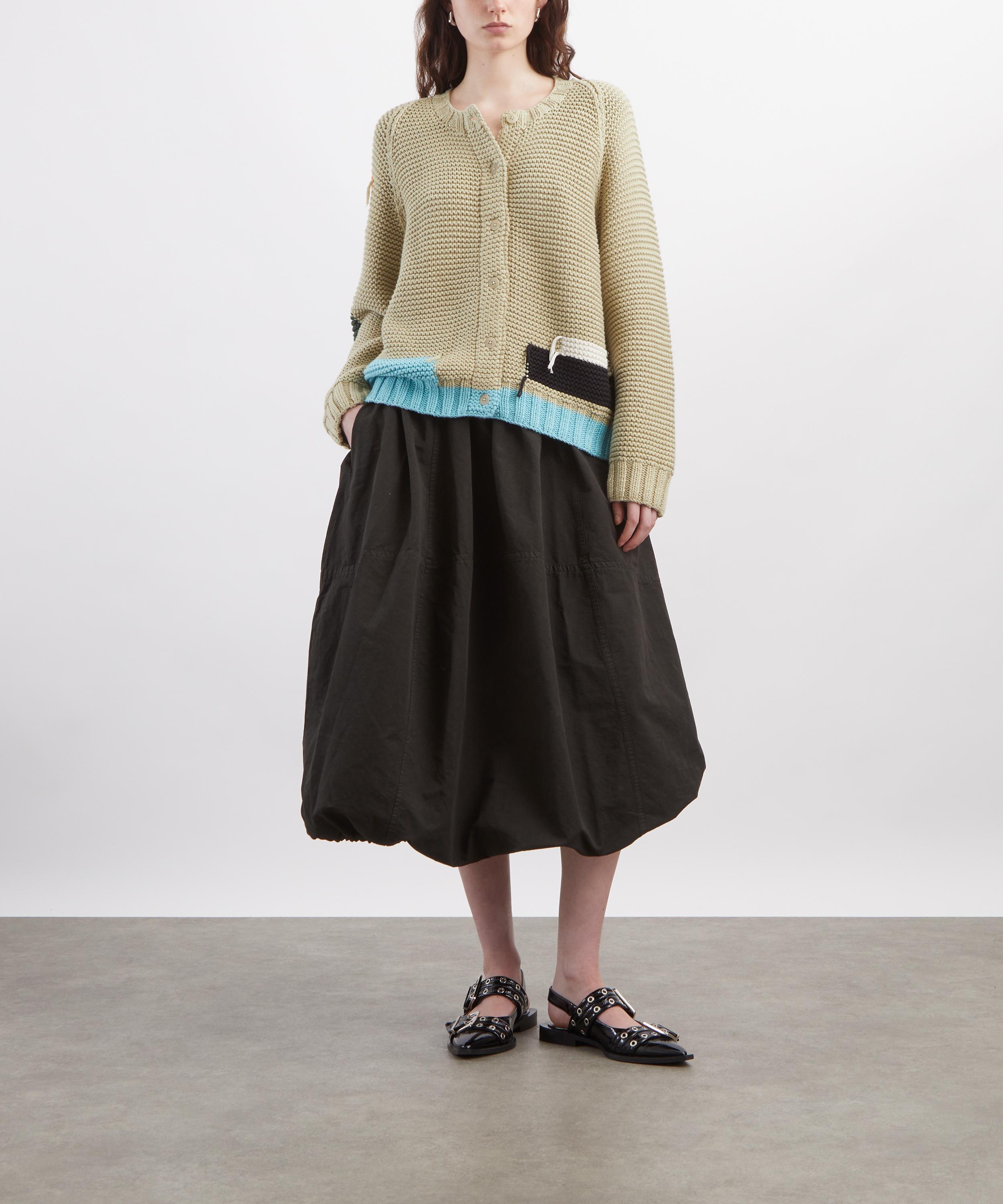 YMC - Atomic Beige Cotton Cardigan image number 1