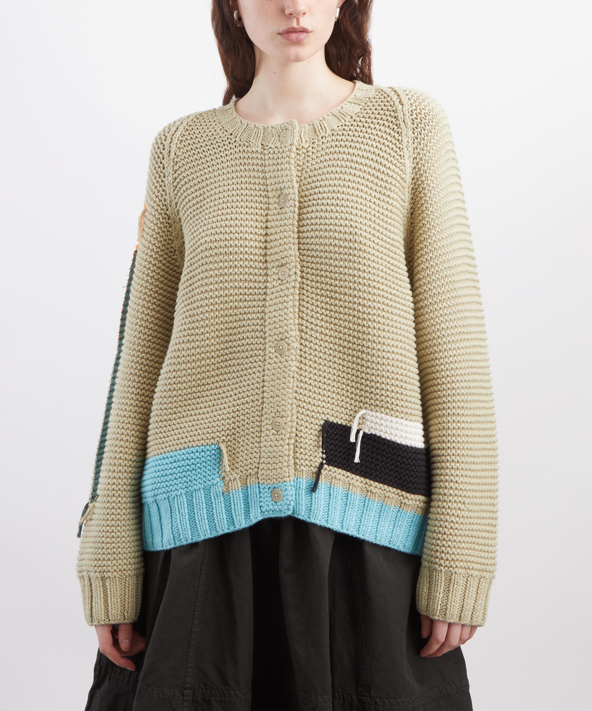 YMC - Atomic Beige Cotton Cardigan image number 2