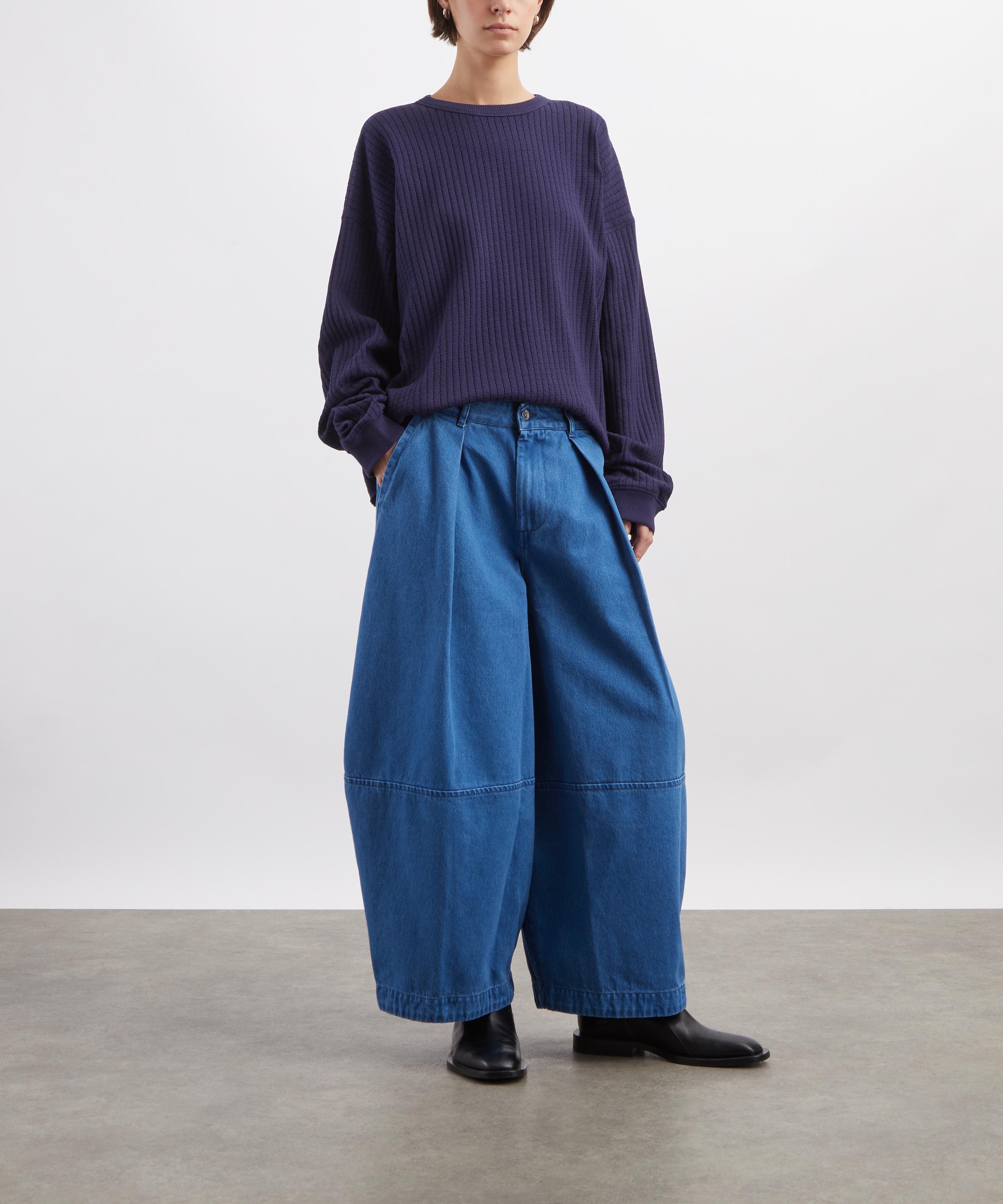 YMC - Navy Studio Sweatshirt image number 1