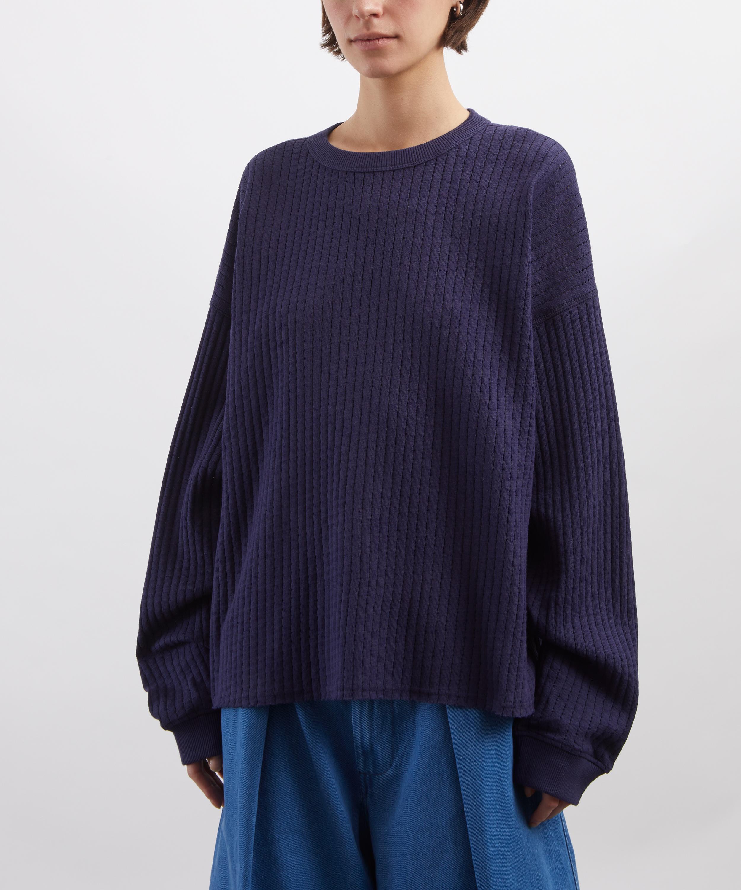 YMC - Navy Studio Sweatshirt image number 2