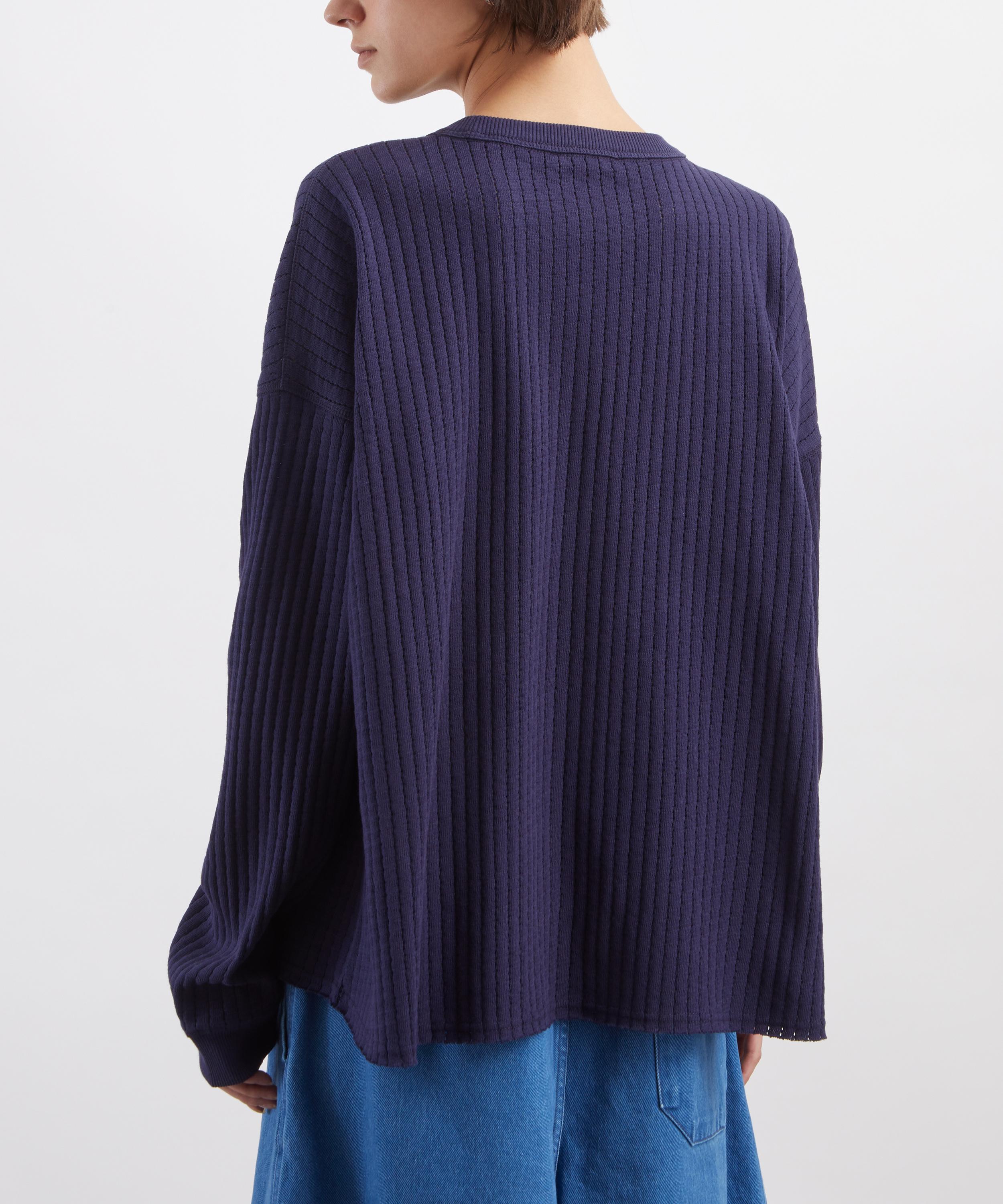 YMC - Navy Studio Sweatshirt image number 3