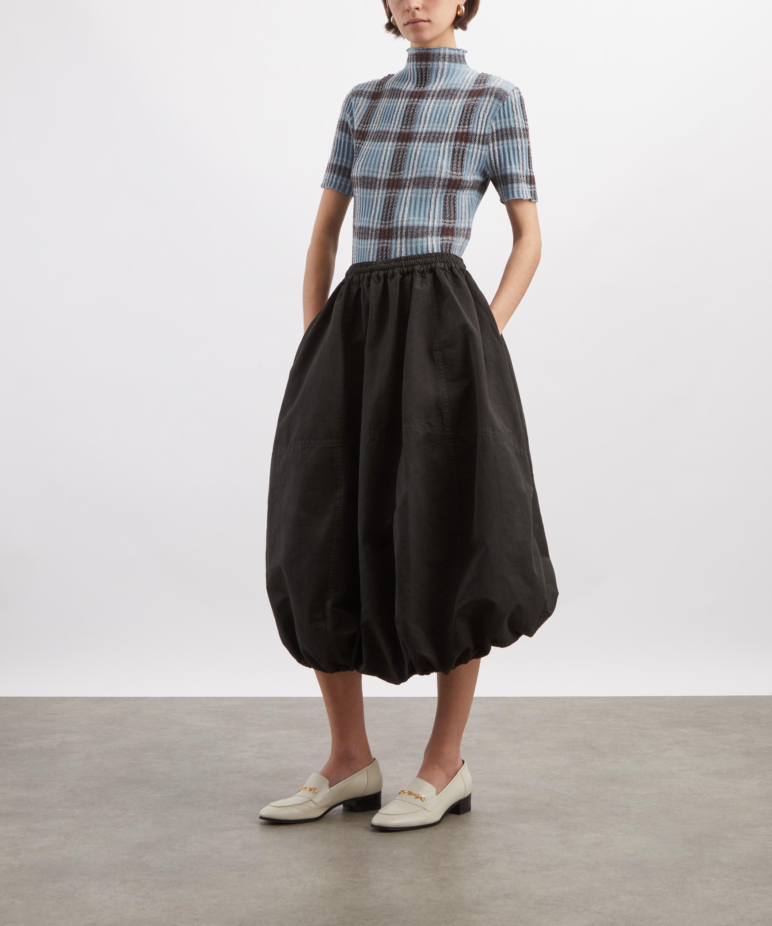 YMC - Dark Green Parachute Skirt image number 1