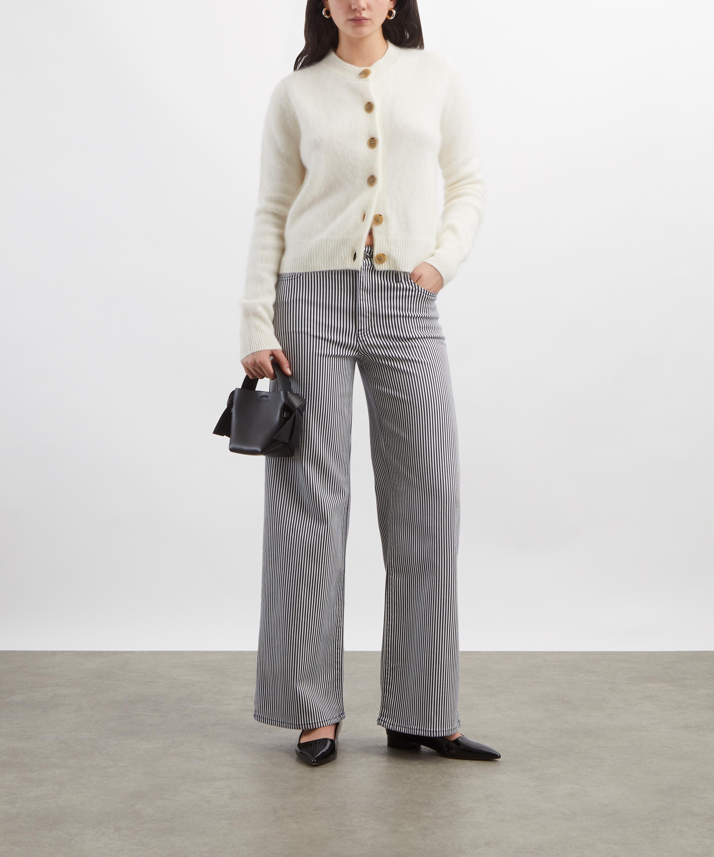 Frame - Le Slim Palazzo Jeans in Navy Stripe image number 1