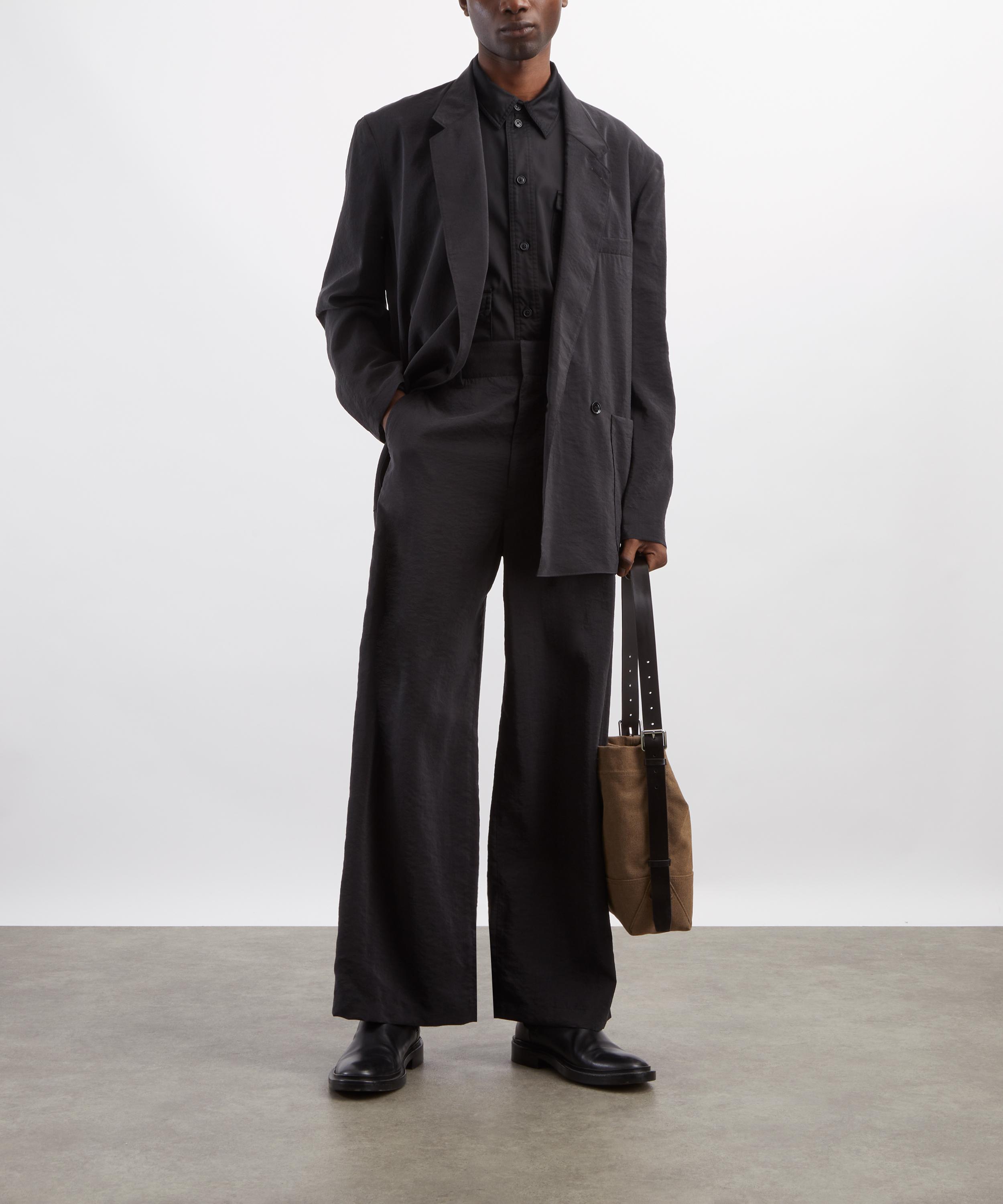 Lemaire - Soft Double-Breasted Dry Silk Jacket image number 1