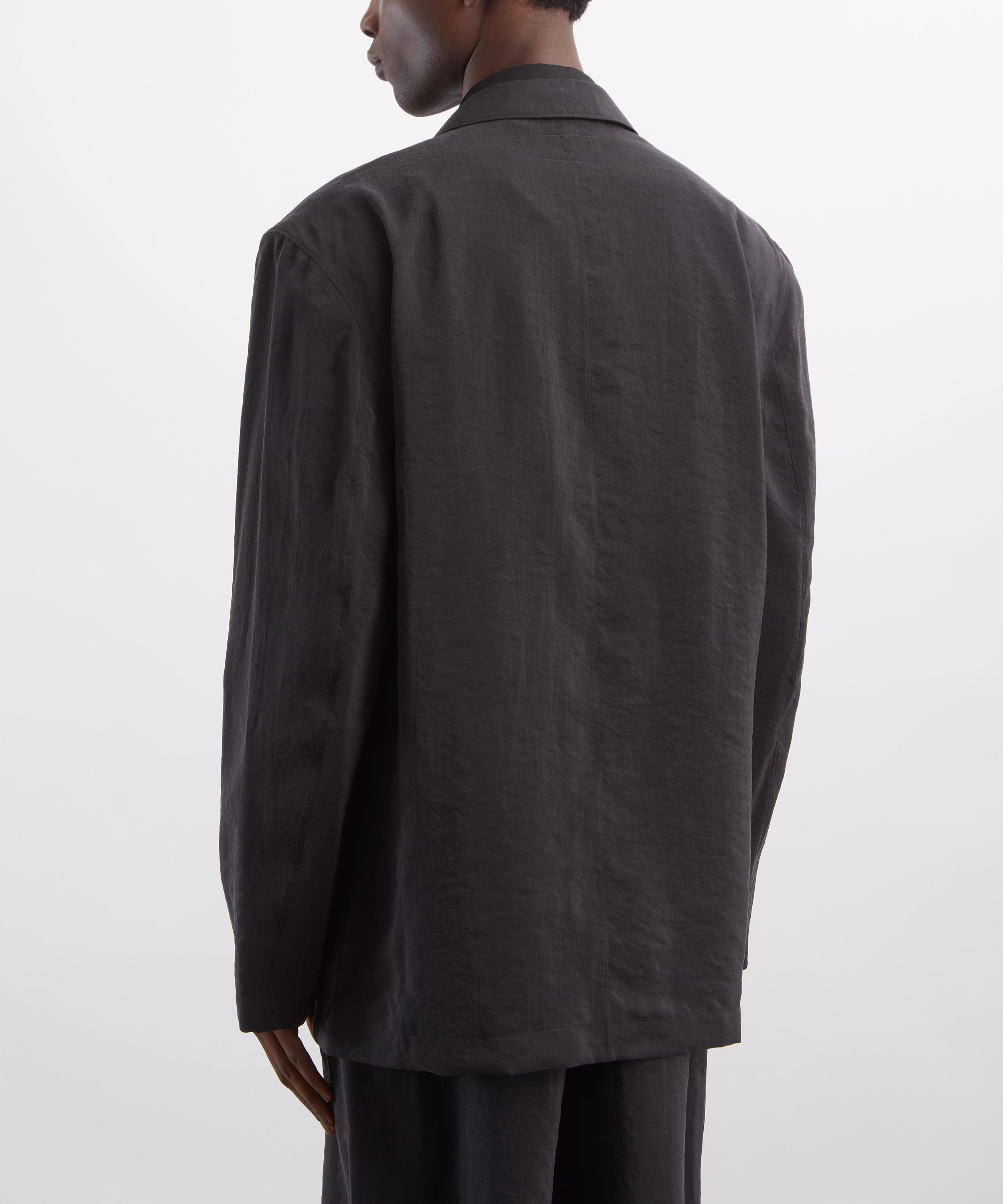 Lemaire - Soft Double-Breasted Dry Silk Jacket image number 3