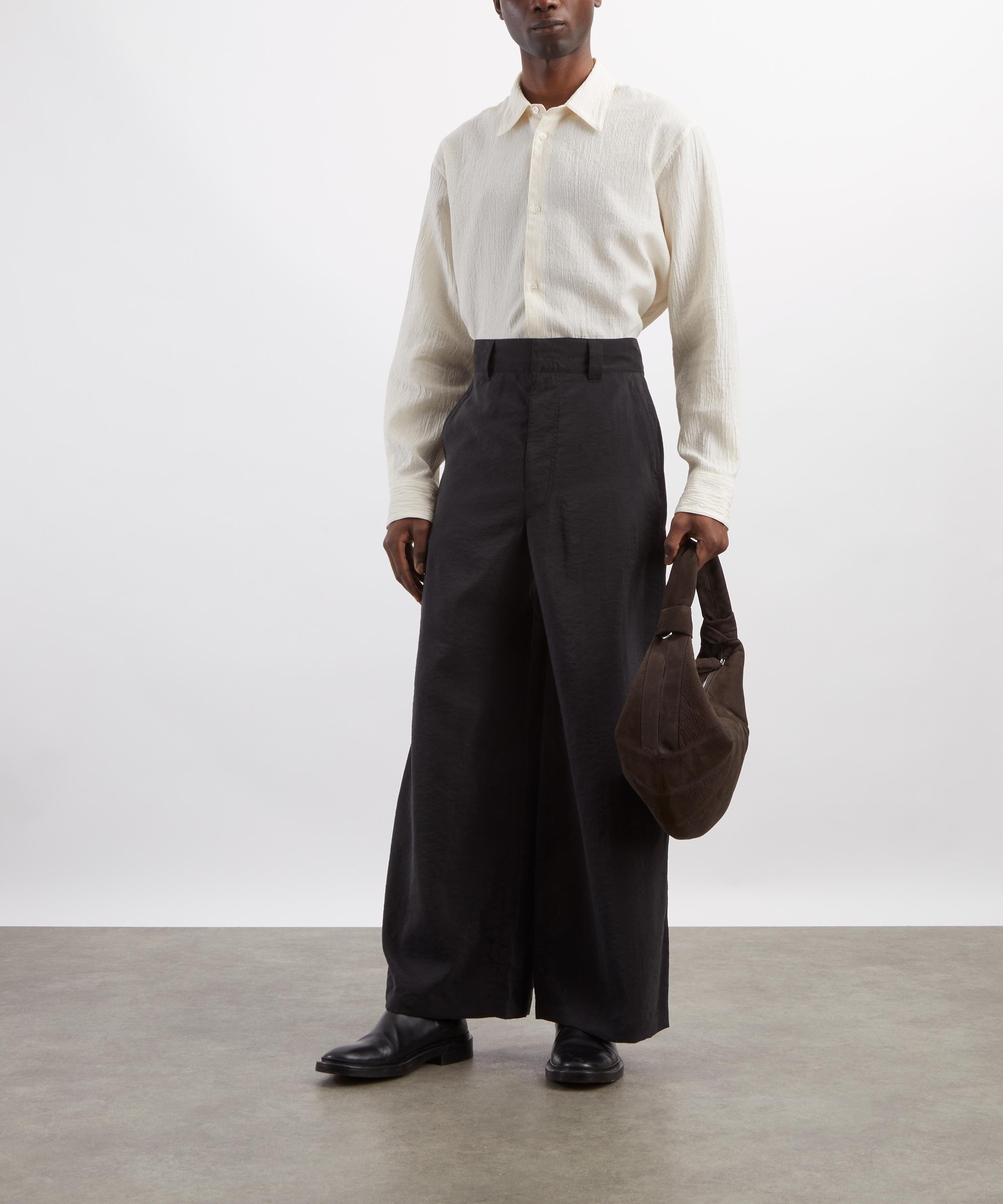 Lemaire - Soft Tailored Dry Silk Trousers image number 1
