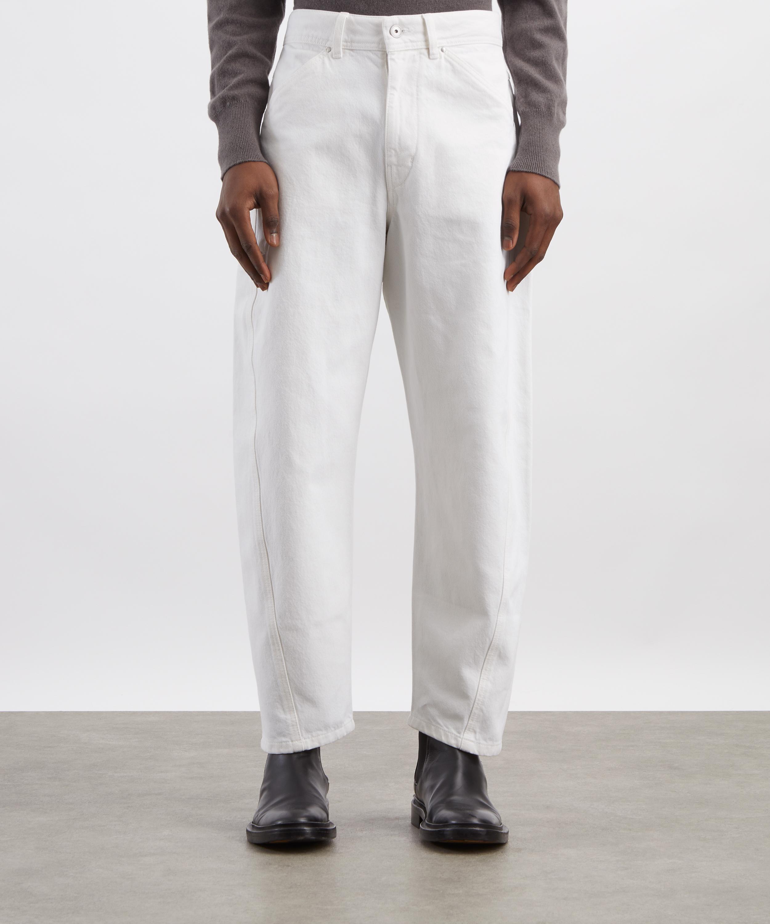Lemaire - Milk Twisted Workwear Trousers image number 2