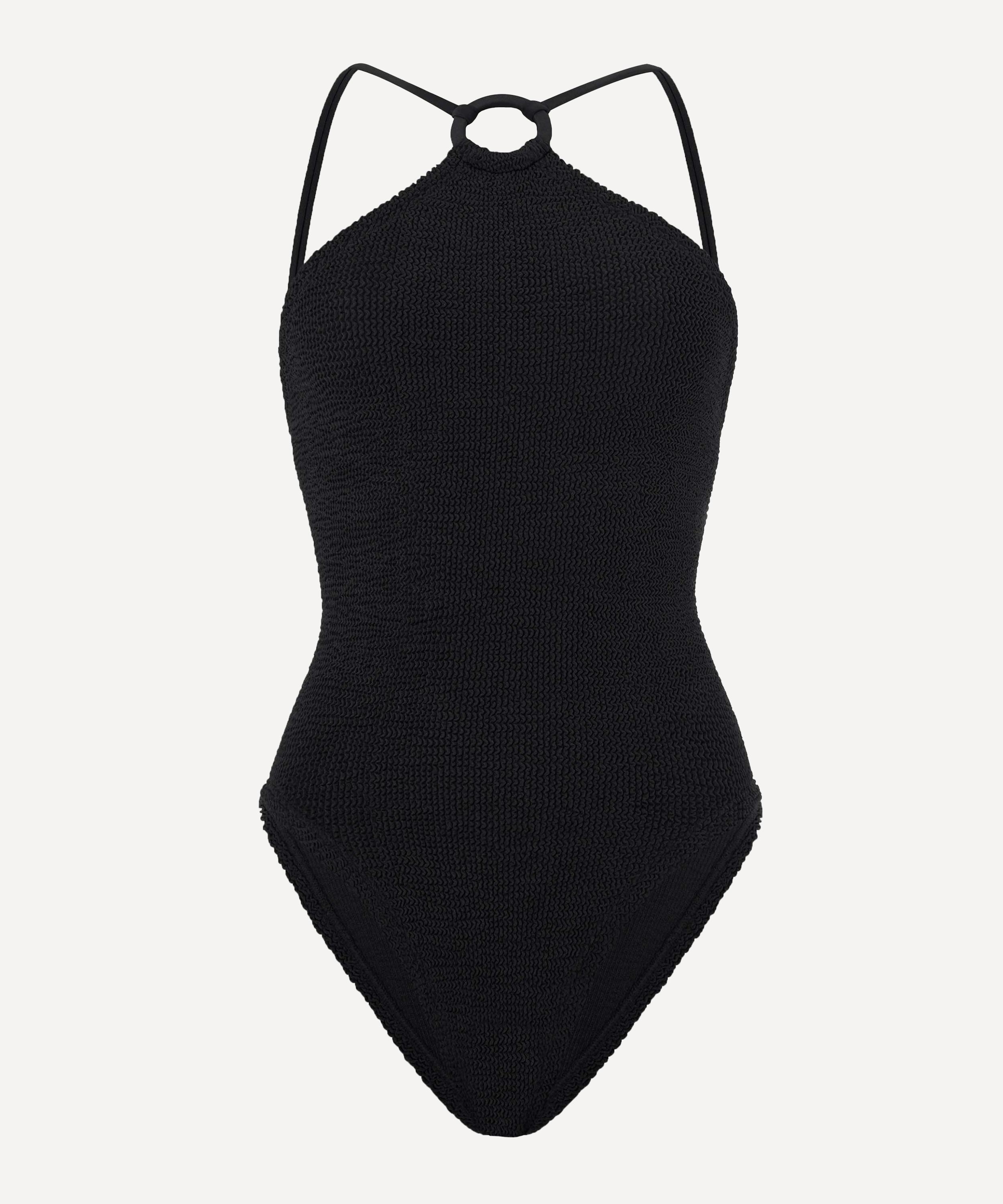 Hunza G - Jasmine Swimsuit with Tonal Hoop