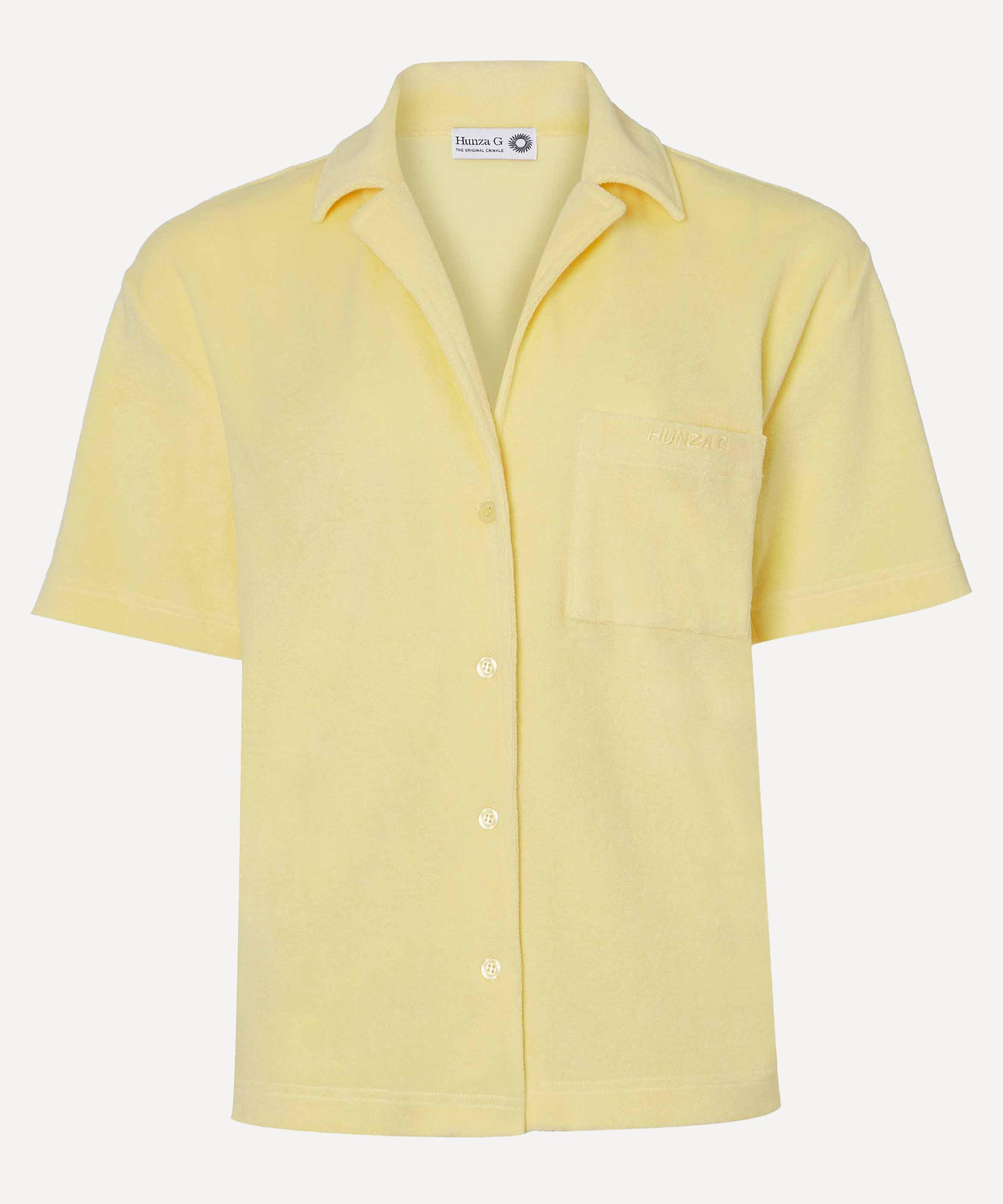 Hunza G - Terry Towelling Cuban Shirt