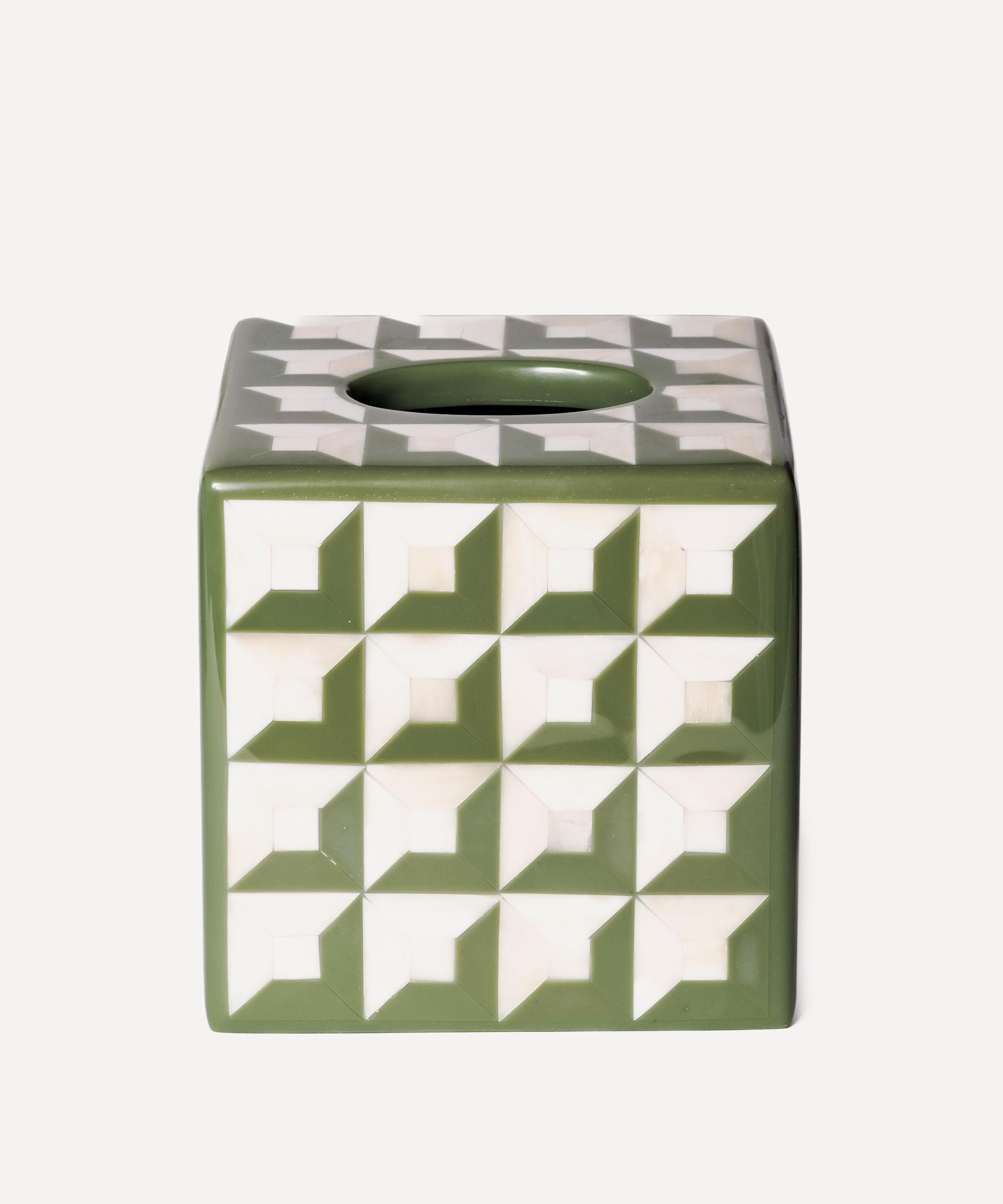 Aterio Home - Resin Tissue Box