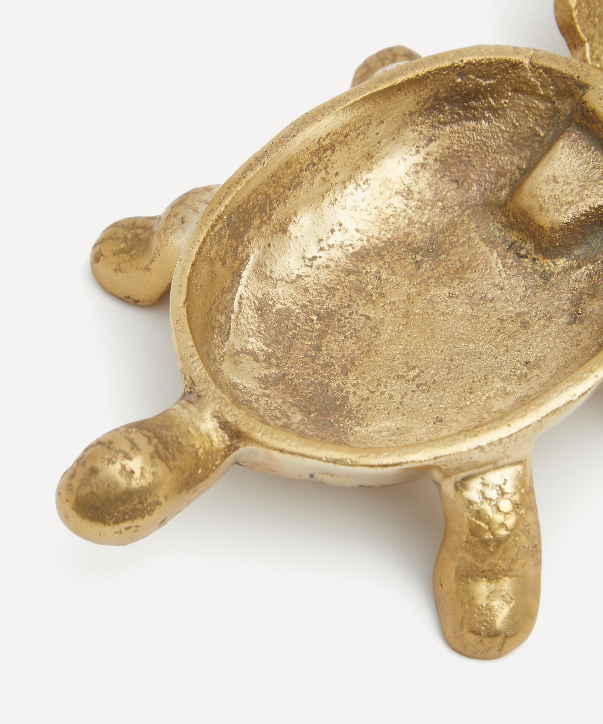 Moro - Turtle Brass Ashtray image number 4