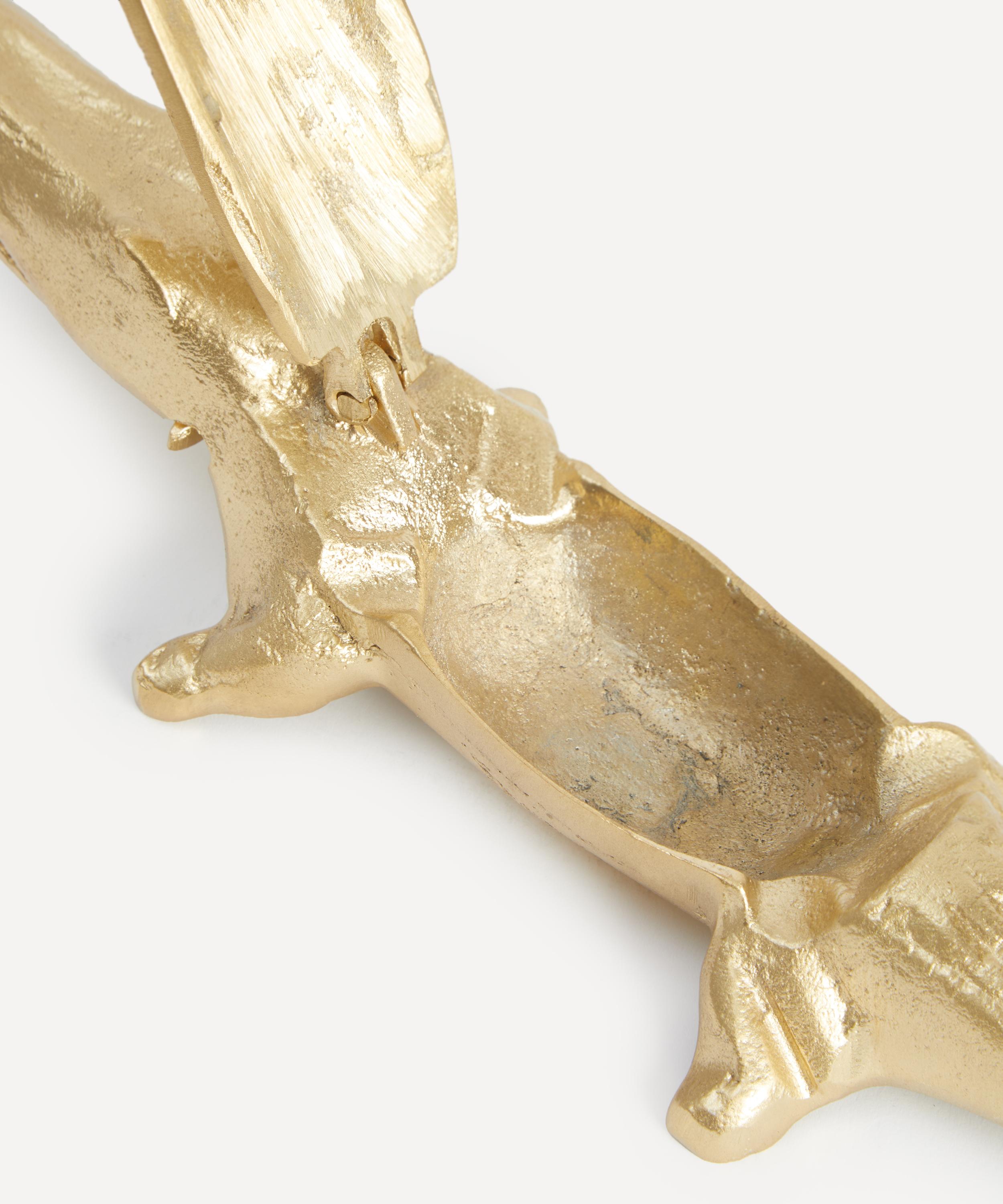 Moro - Croco Brass Ashtray image number 2