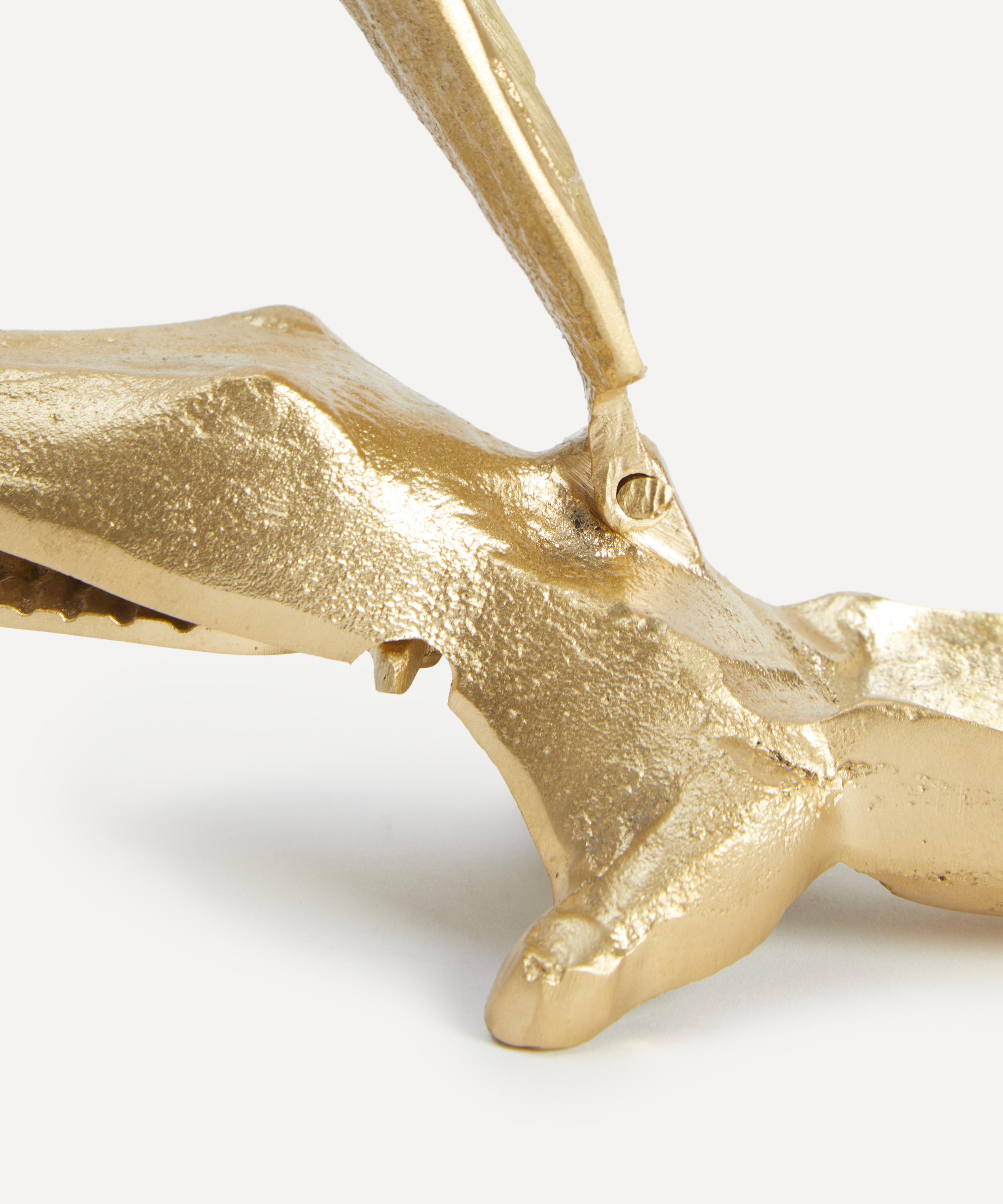 Moro - Croco Brass Ashtray image number 3