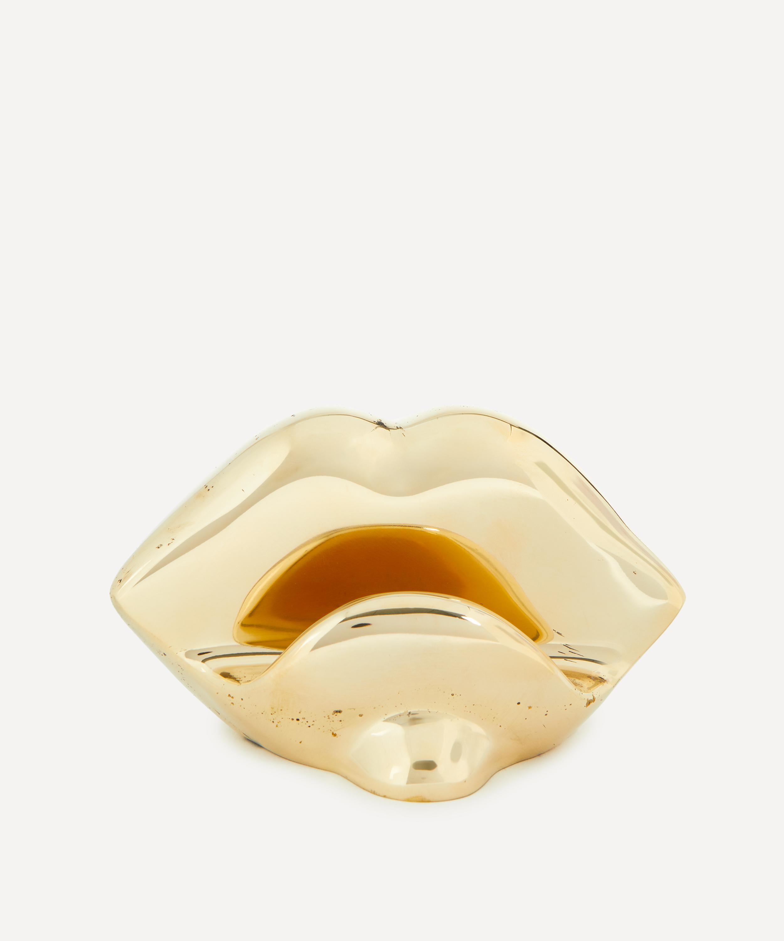 Moro - Lips Brass Incense Holder image number 1