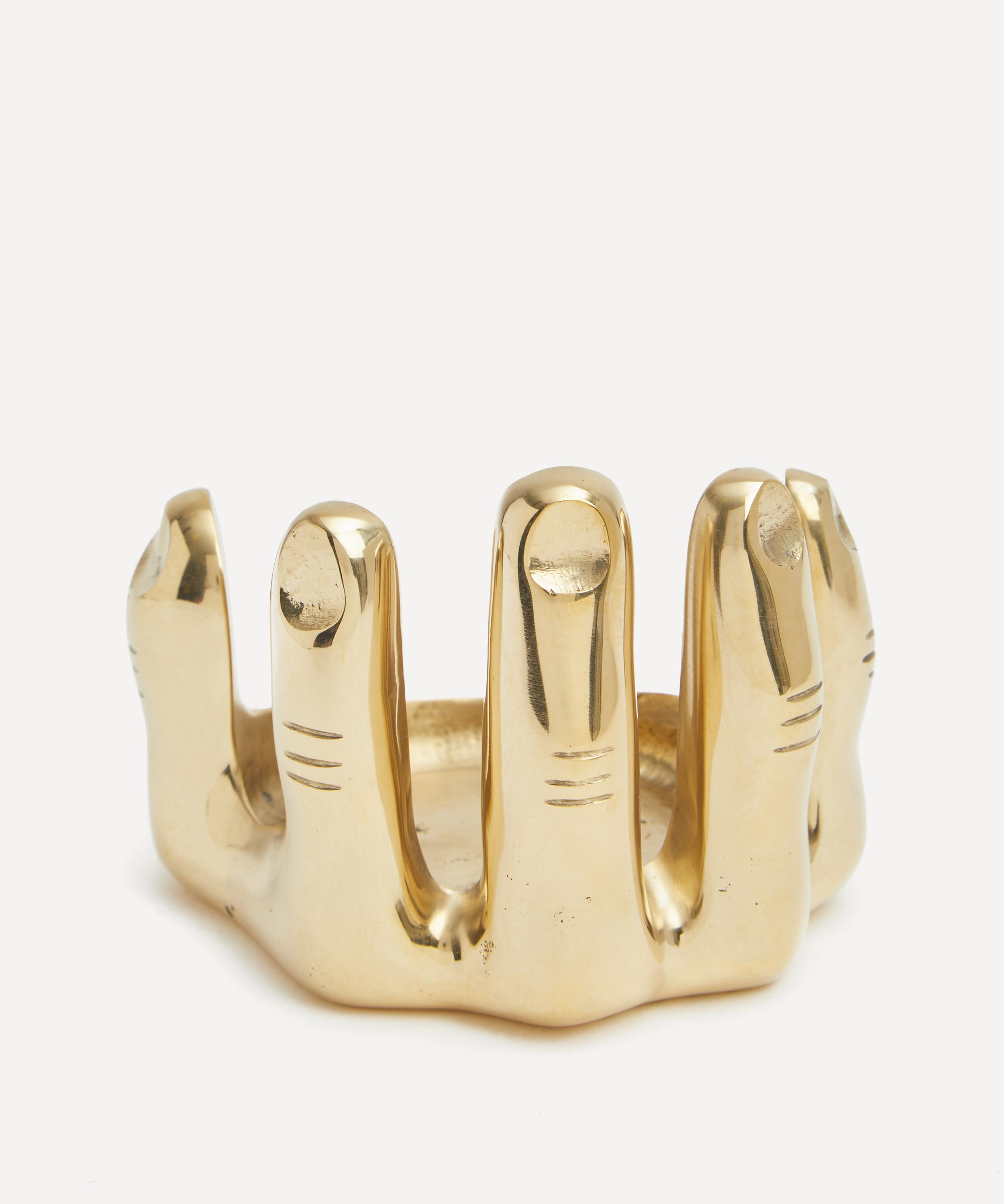 Moro - Hand Brass Candleholder