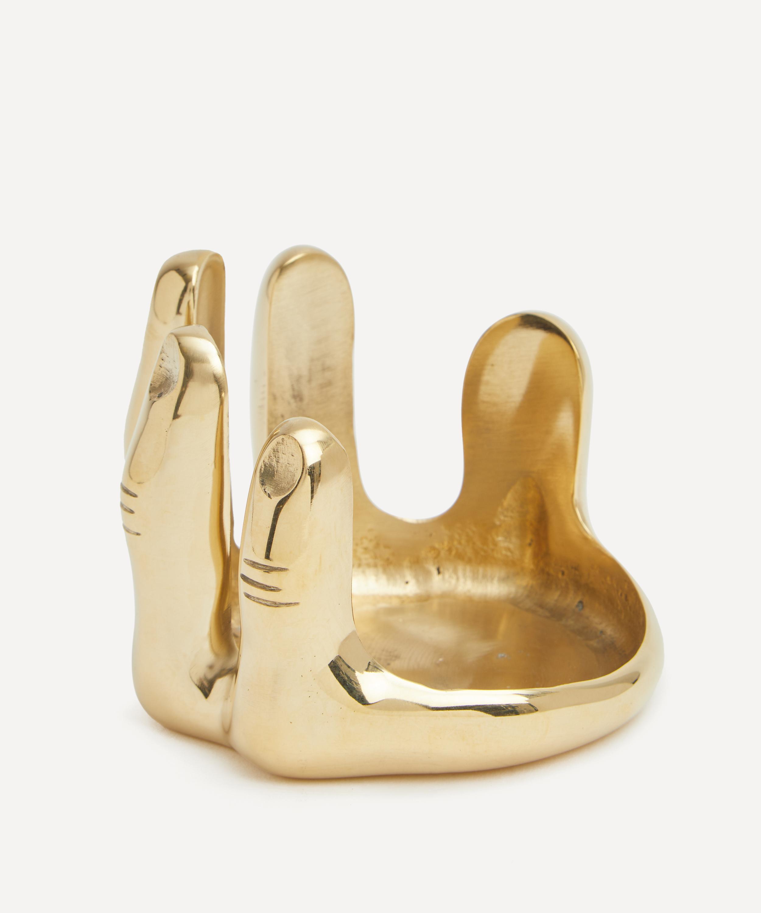 Moro - Hand Brass Candleholder image number 1