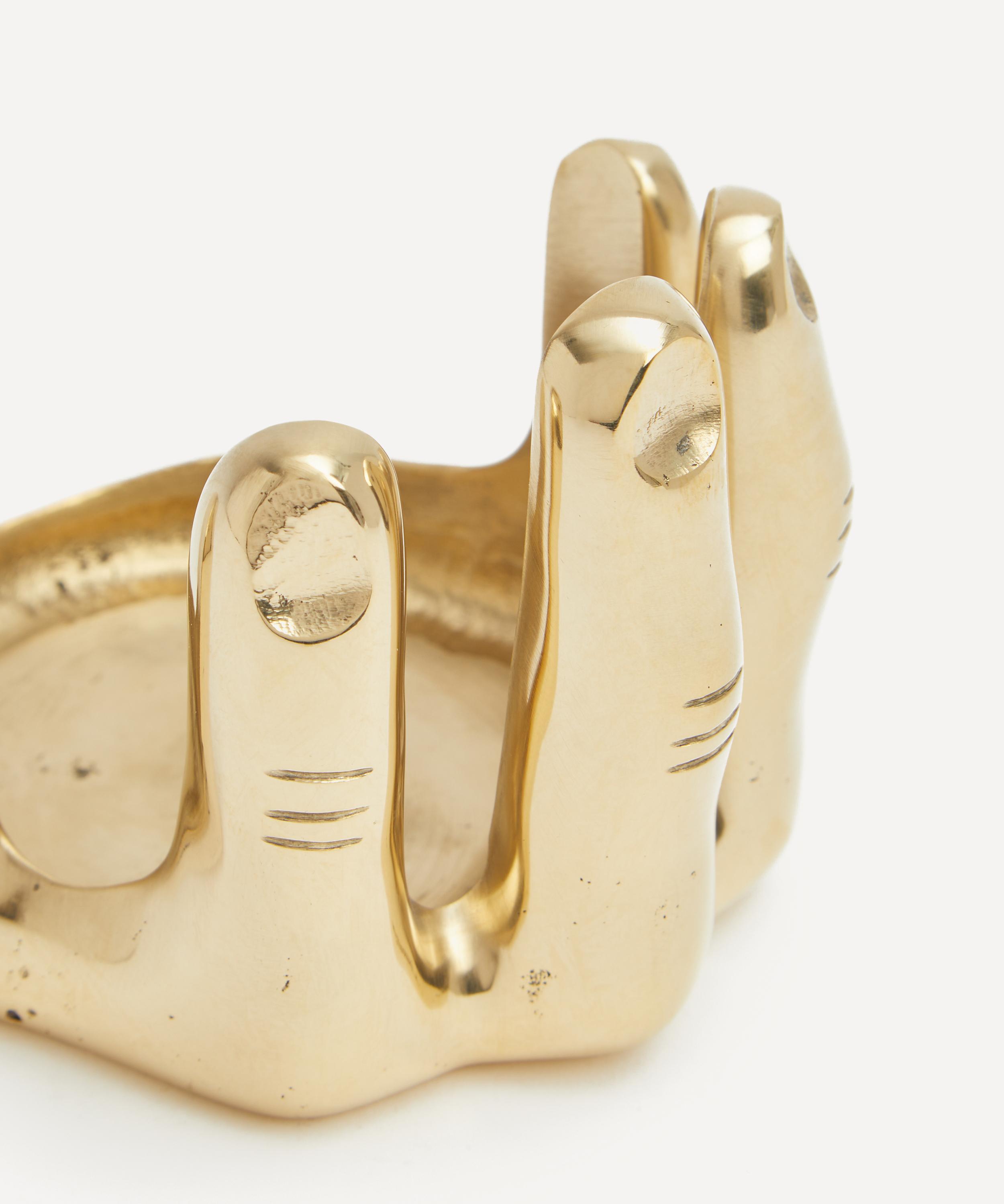 Moro - Hand Brass Candleholder image number 2