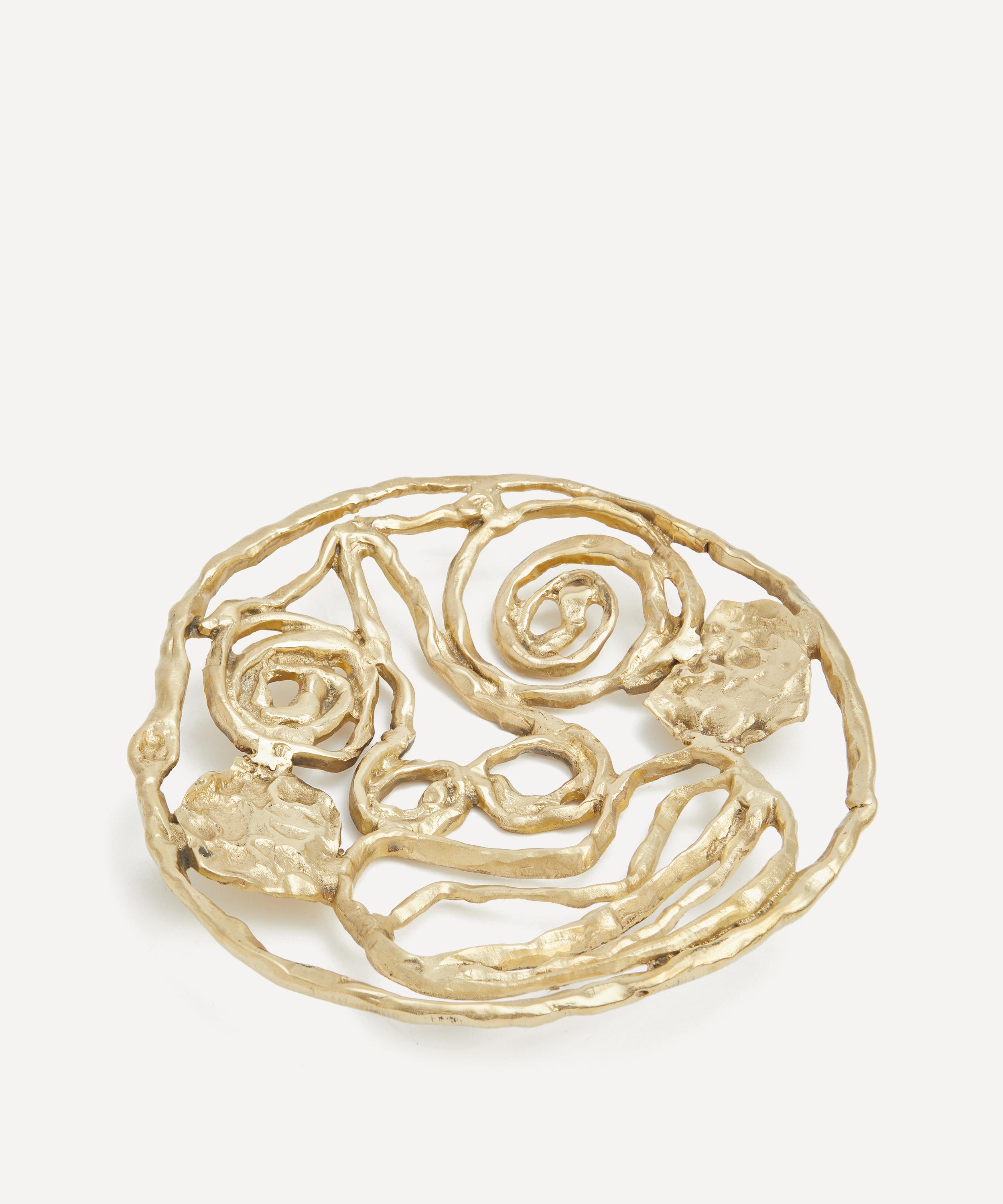 Moro - Face 1 Brass Tray image number 3