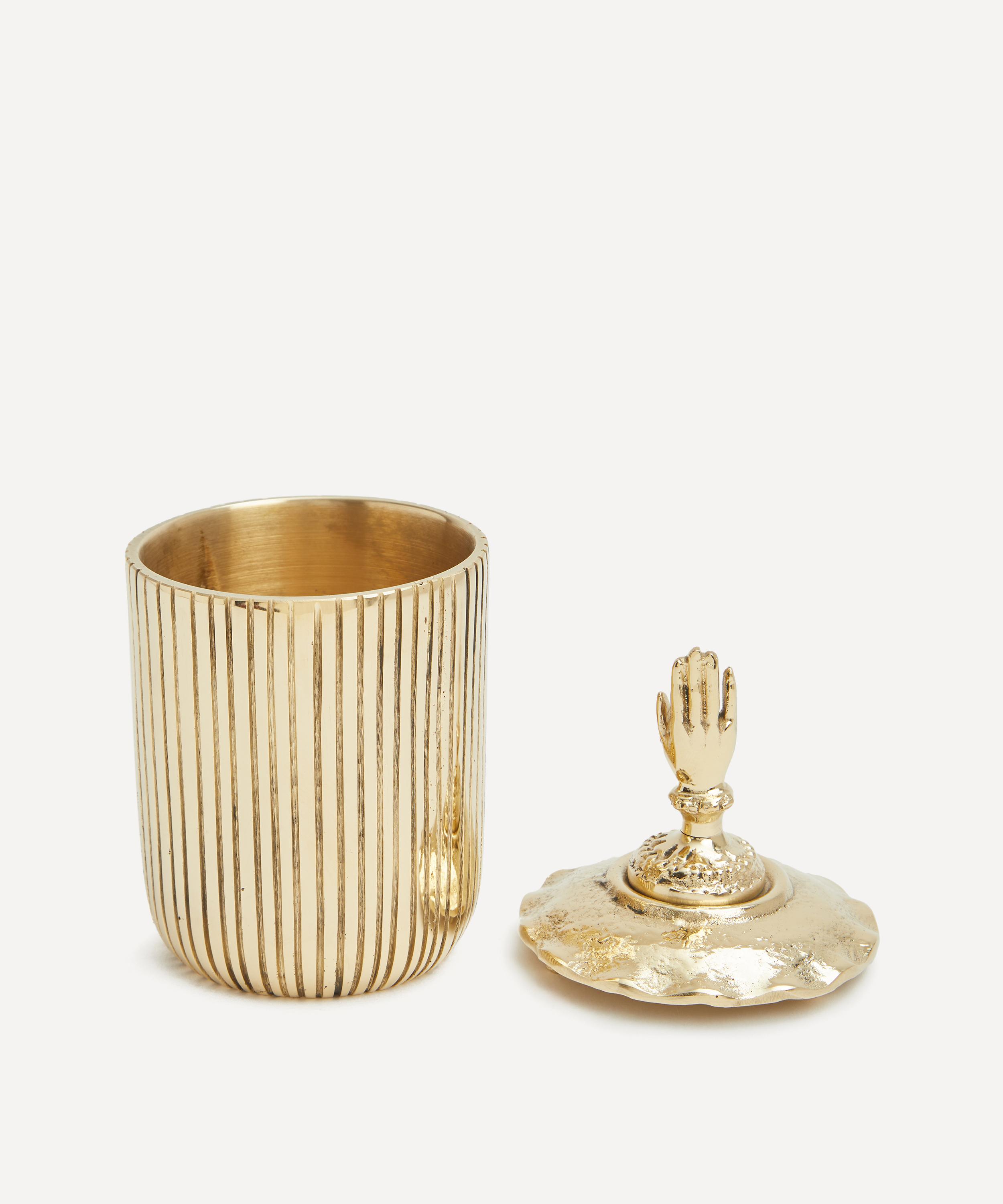 Moro - Hand Mitologia Brass Vessel image number 2