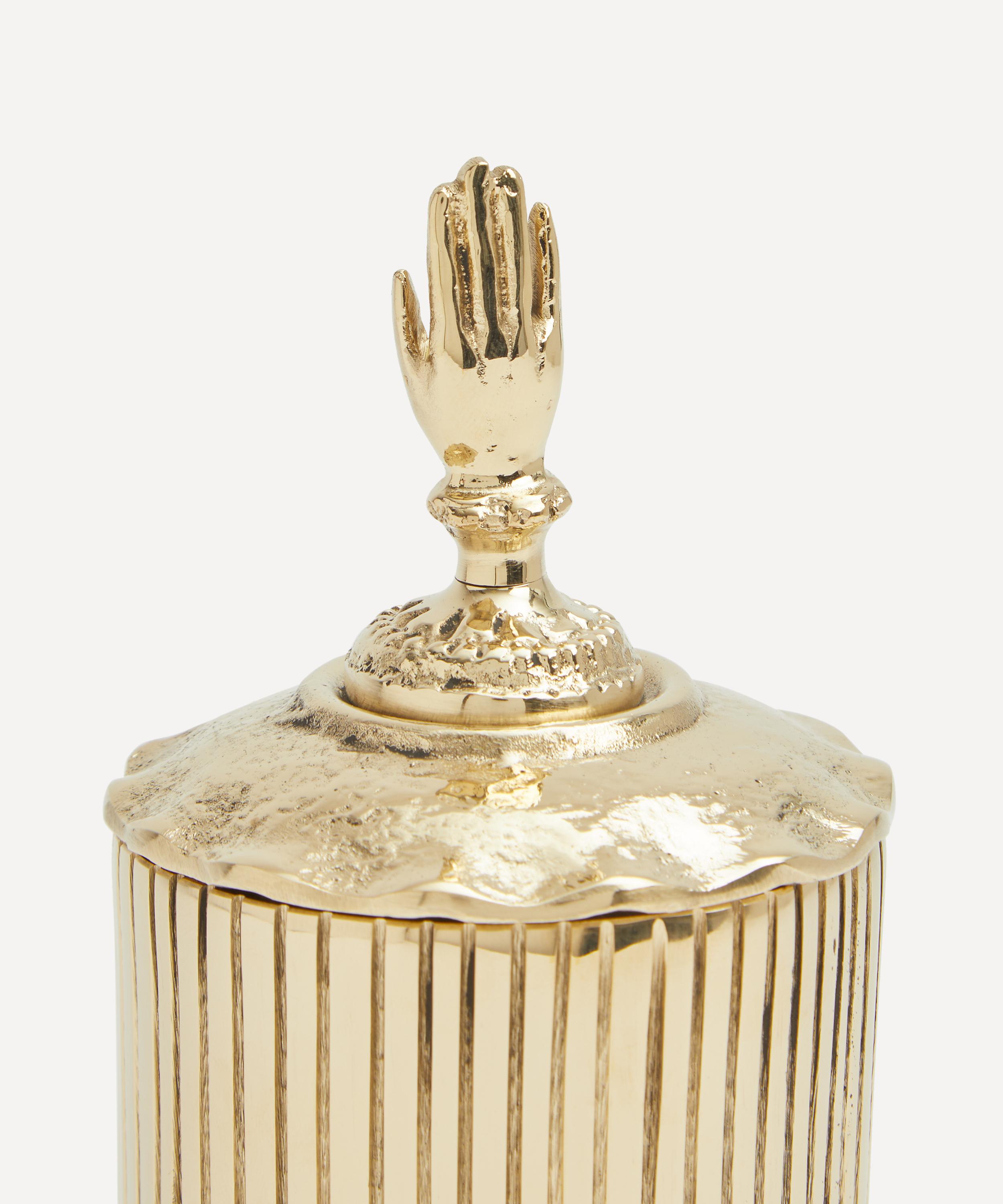 Moro - Hand Mitologia Brass Vessel image number 3