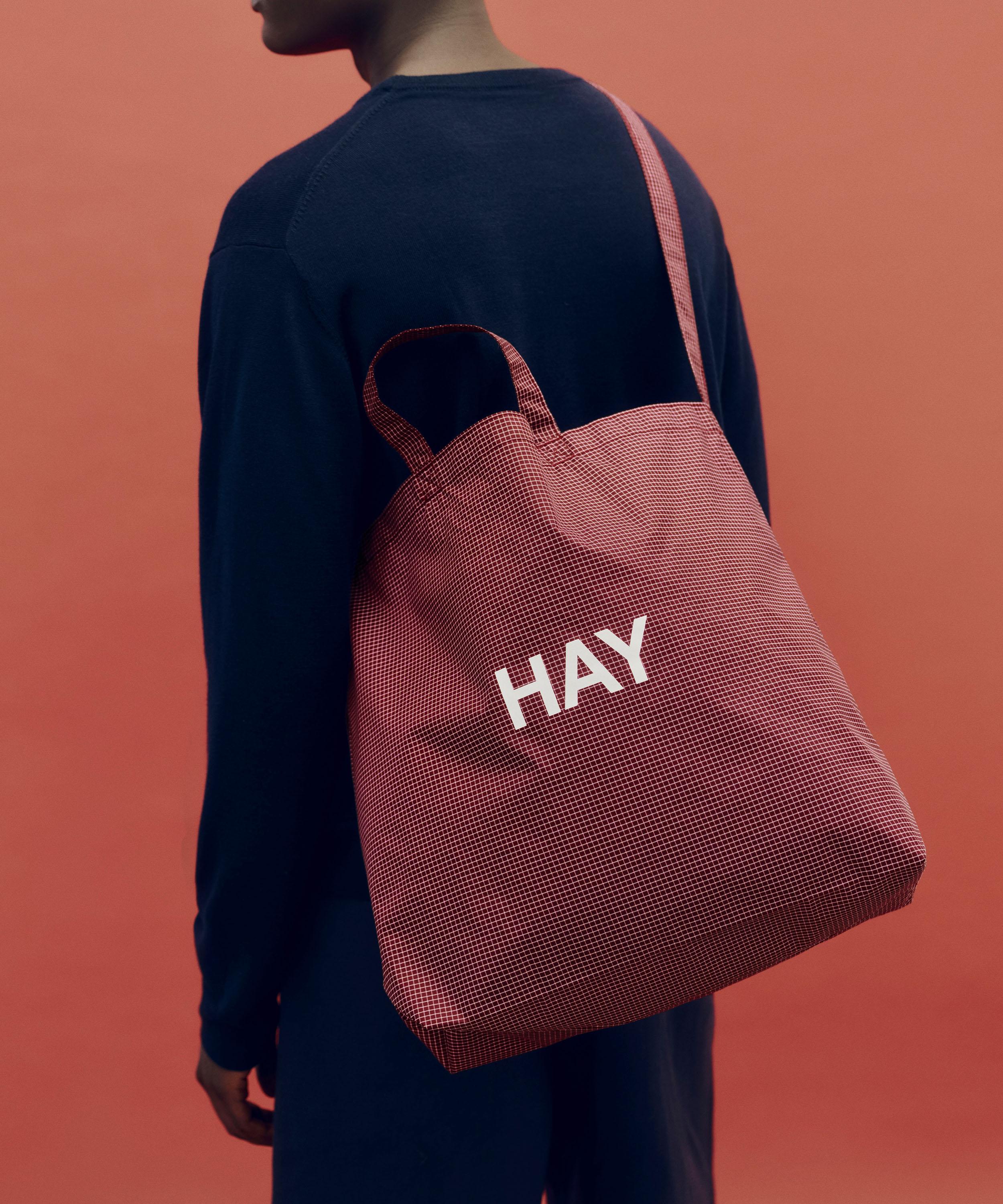Hay - Grid Medium Crossover Bag image number 2