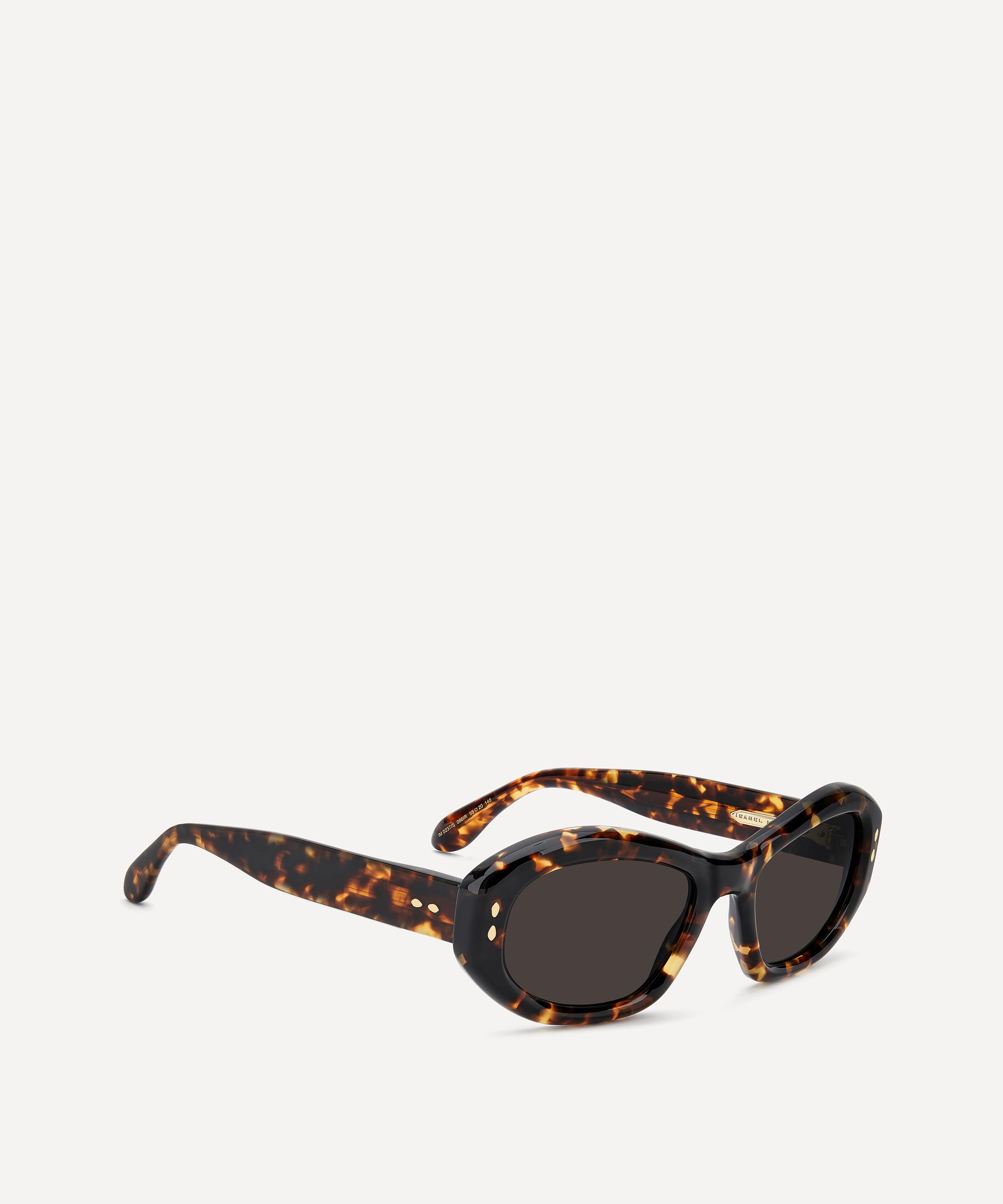 Isabel Marant - Havana Acetate Cat Eye Sunglasses image number 2
