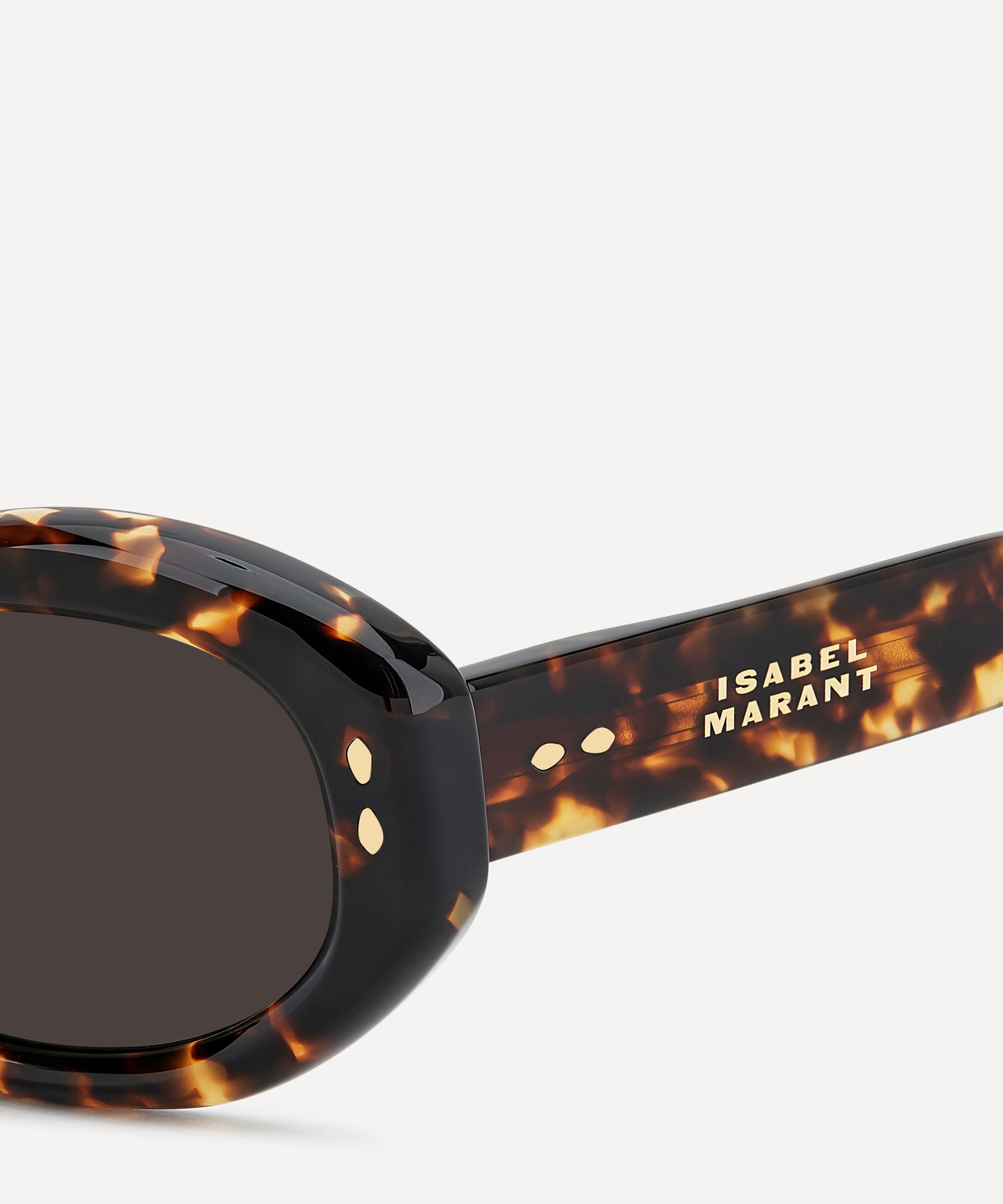 Isabel Marant - Havana Acetate Cat Eye Sunglasses image number 3