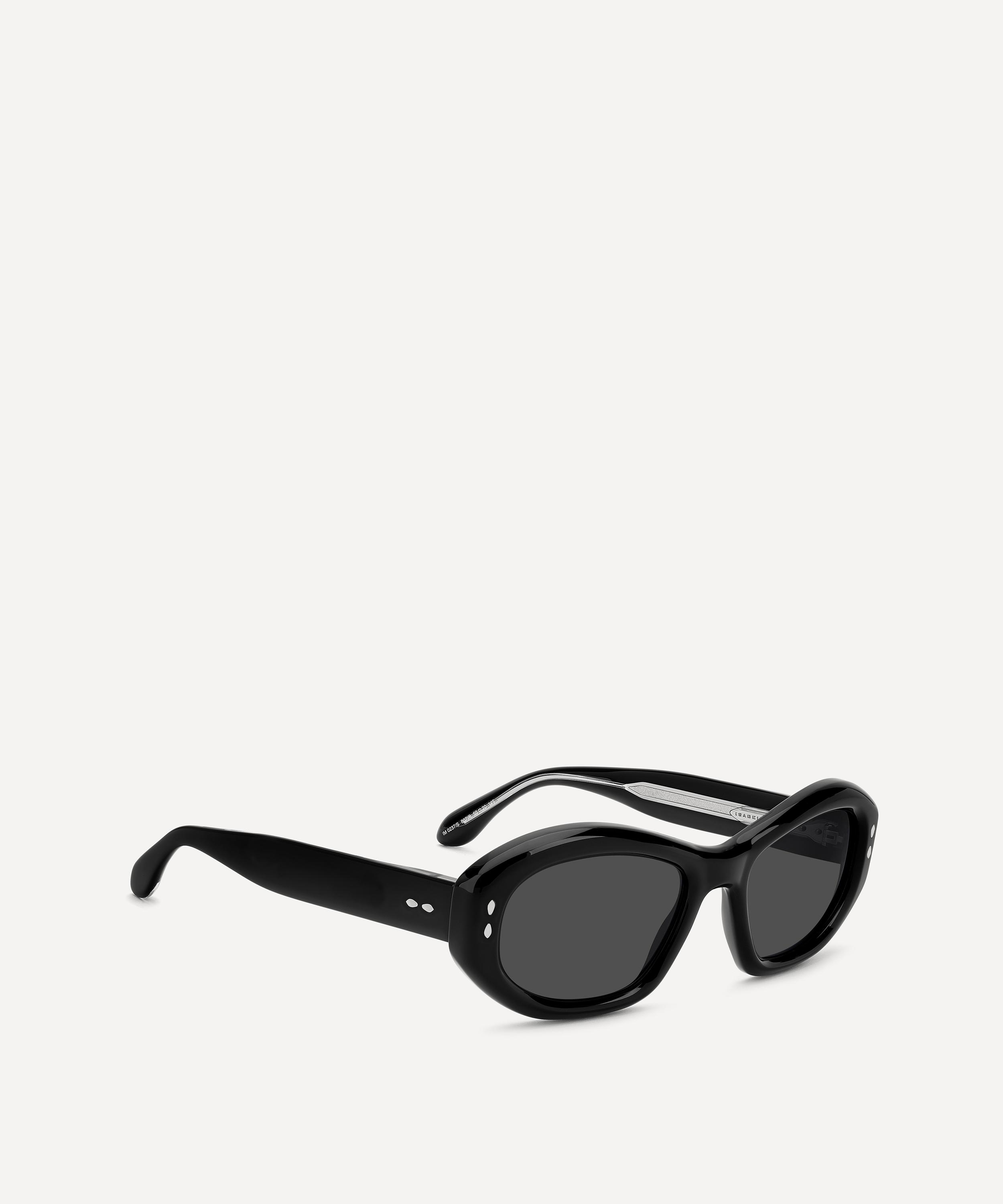 Isabel Marant - Black Acetate Cat Eye Sunglasses image number 1