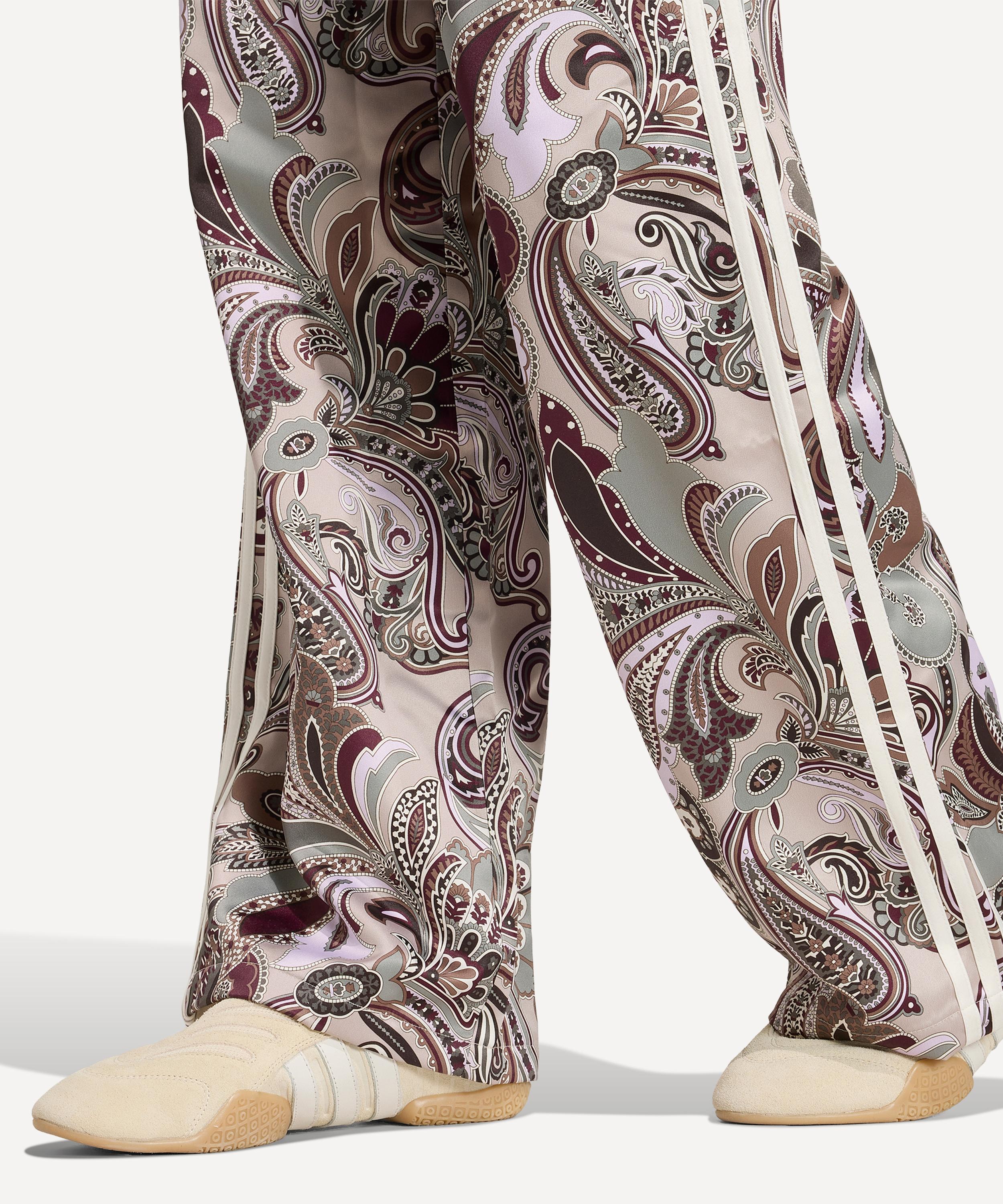 Adidas - x Liberty Firebird Satin Tracksuit Bottoms image number 4