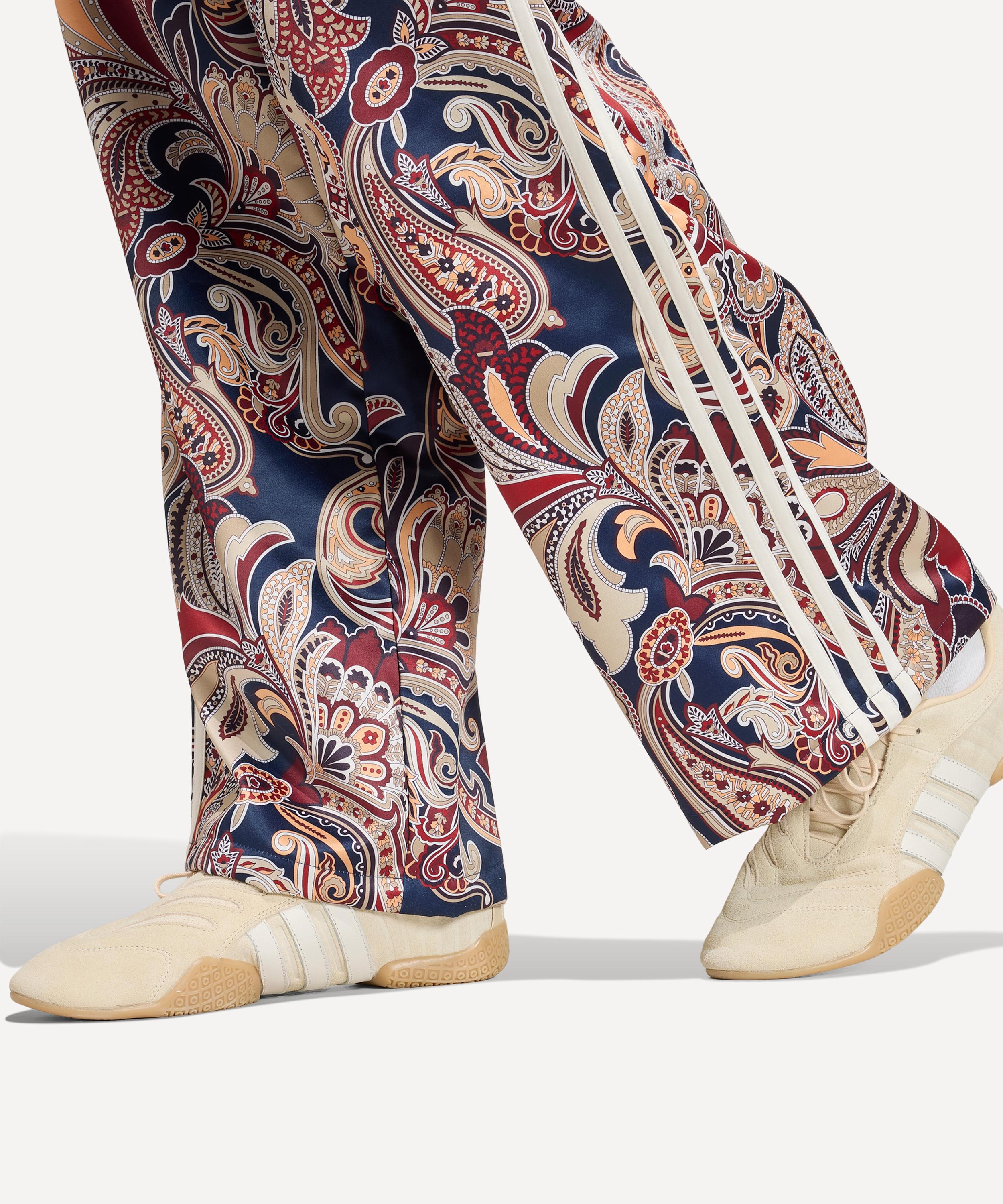 Adidas - x Liberty London Firebird Satin Tracksuit Bottoms image number 3