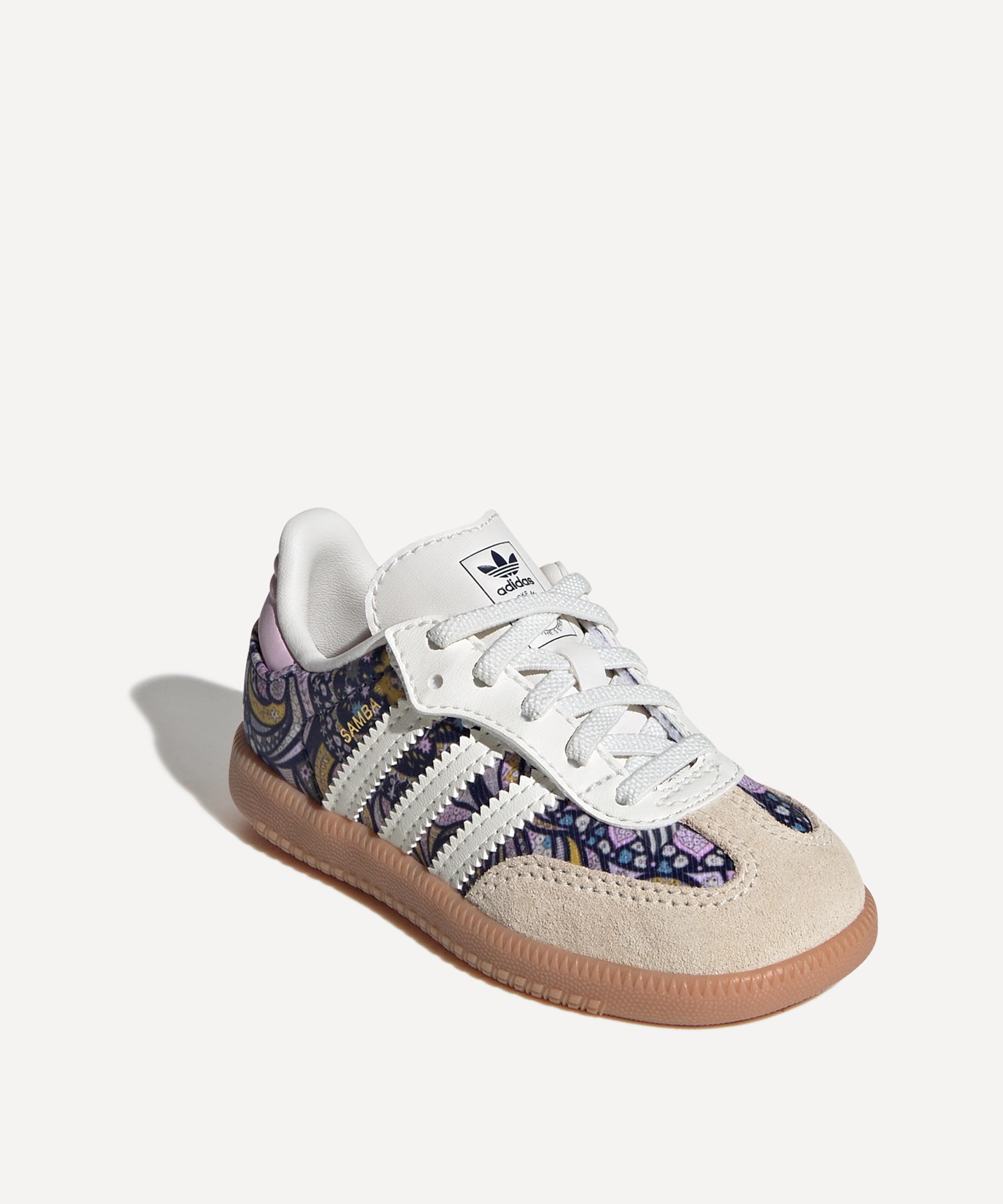 Adidas - x Liberty Samba OG Comfort Closure Elastic Lace Kids Shoes