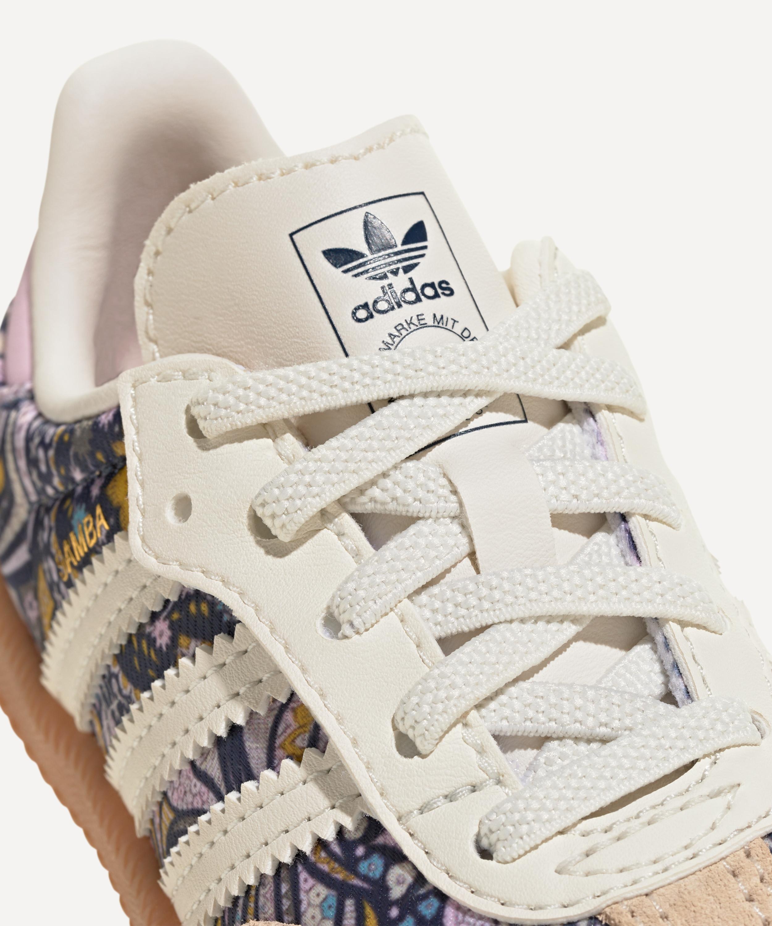 Adidas - x Liberty Samba OG Comfort Closure Elastic Lace Kids Shoes image number 1