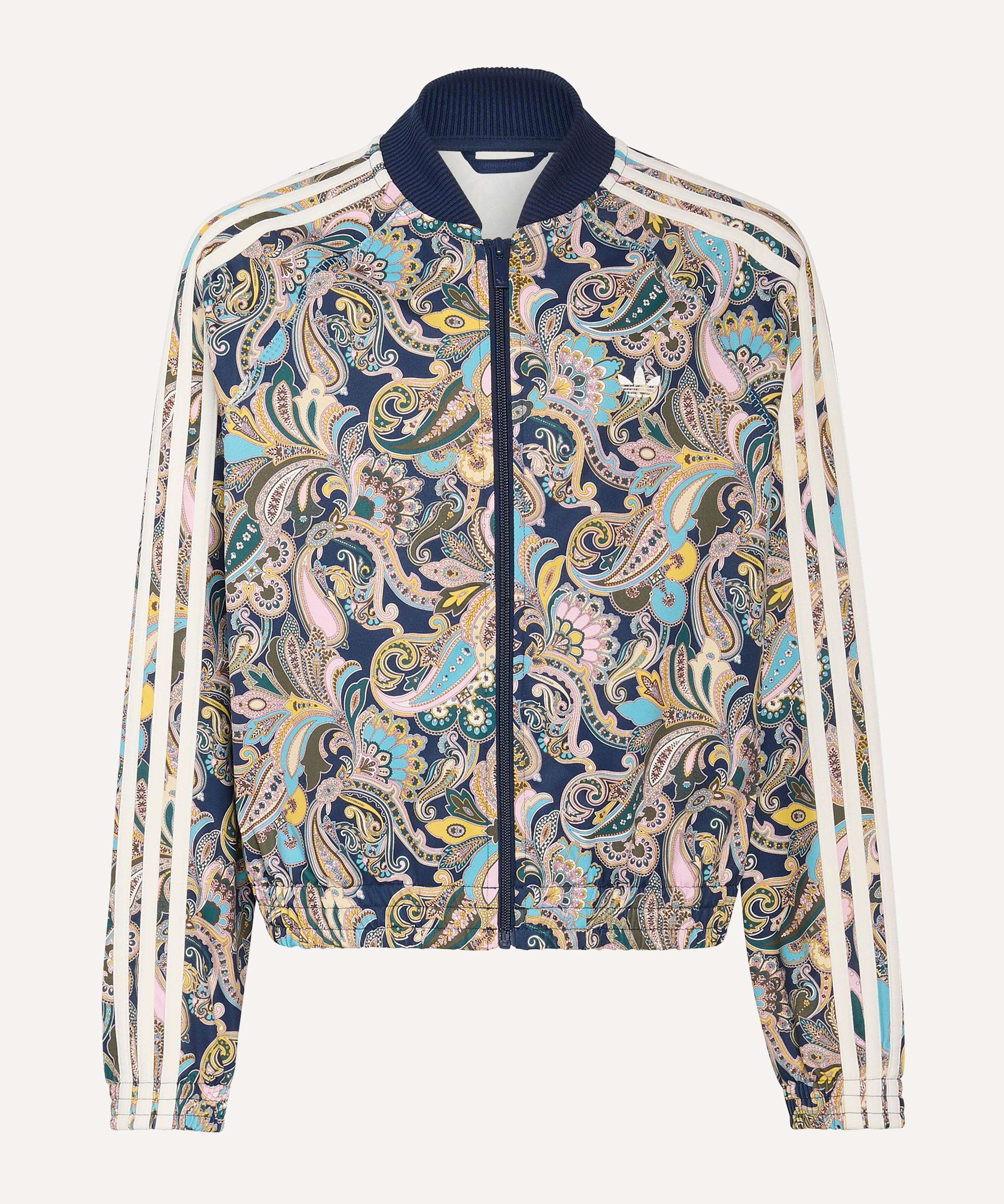 Adidas - x Liberty Kids SST Loose Cropped Paisley Track Top