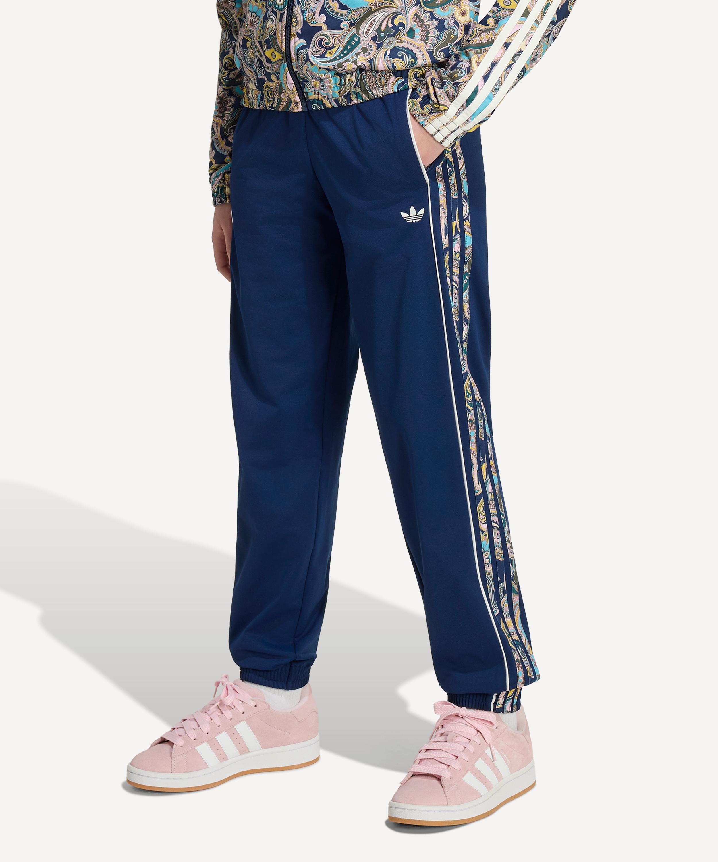 Adidas - x Liberty Kids SST Loose Paisley Tracksuit Bottoms image number 2