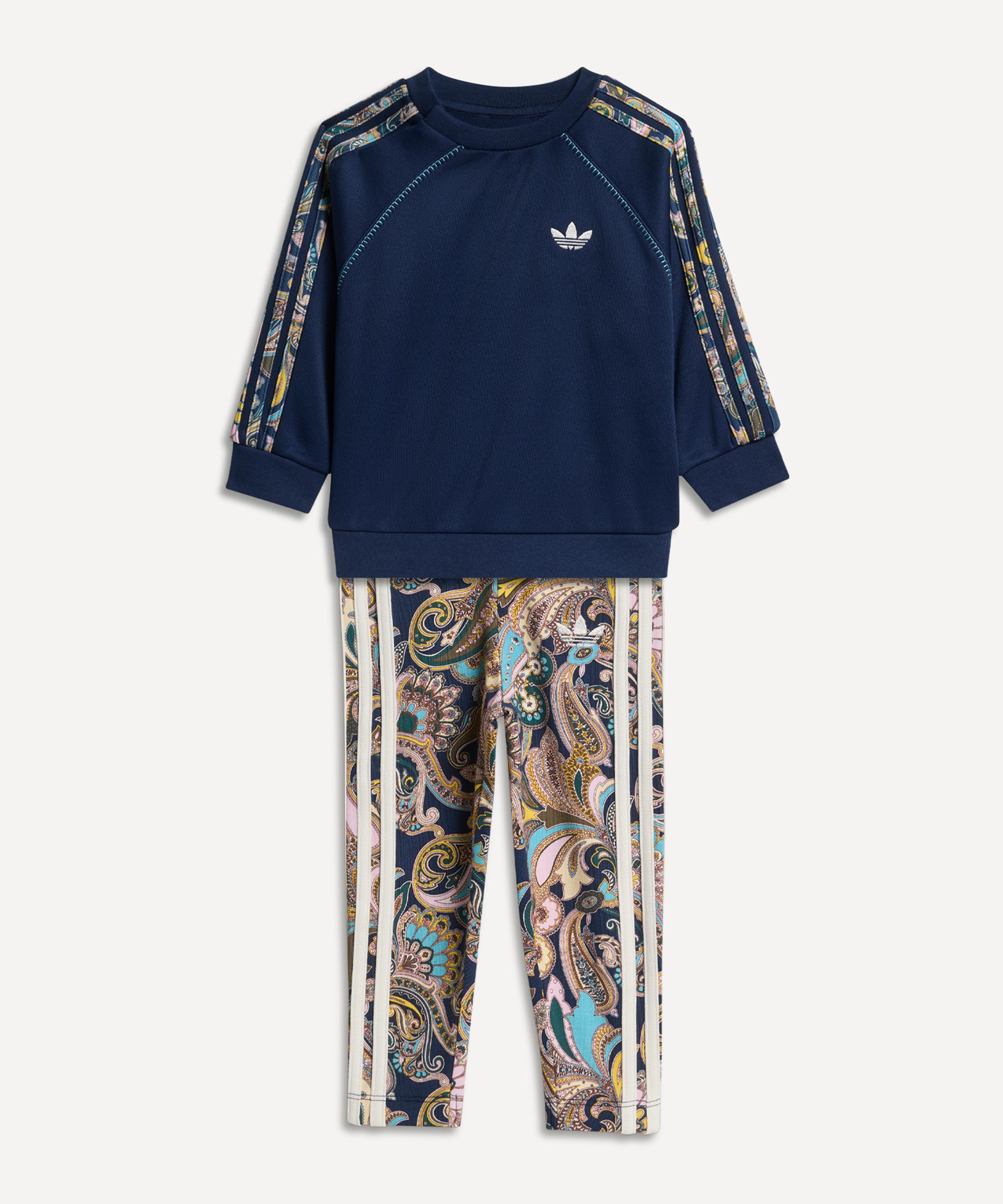 Adidas - x Liberty Oversize Crew and Tight Leggings Set