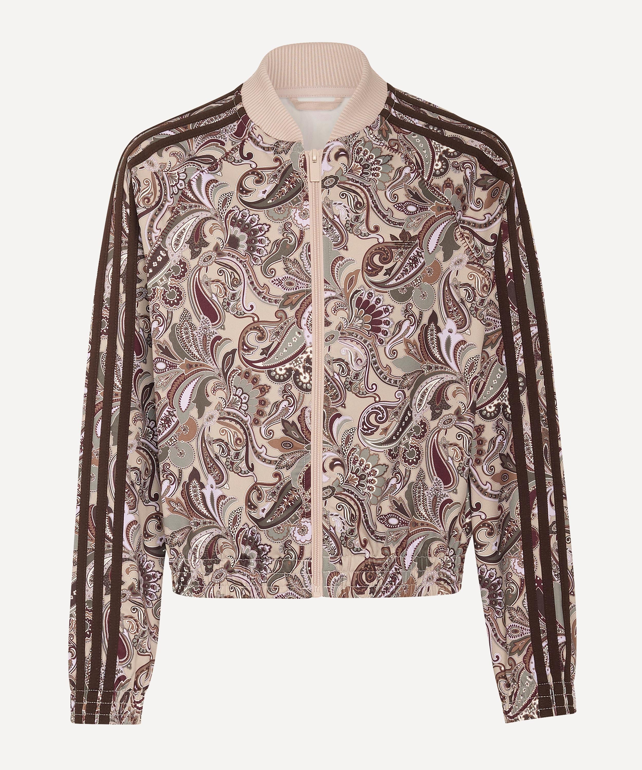 Adidas - x Liberty Junior SST Loose Cropped Paisley Track Top image number 0