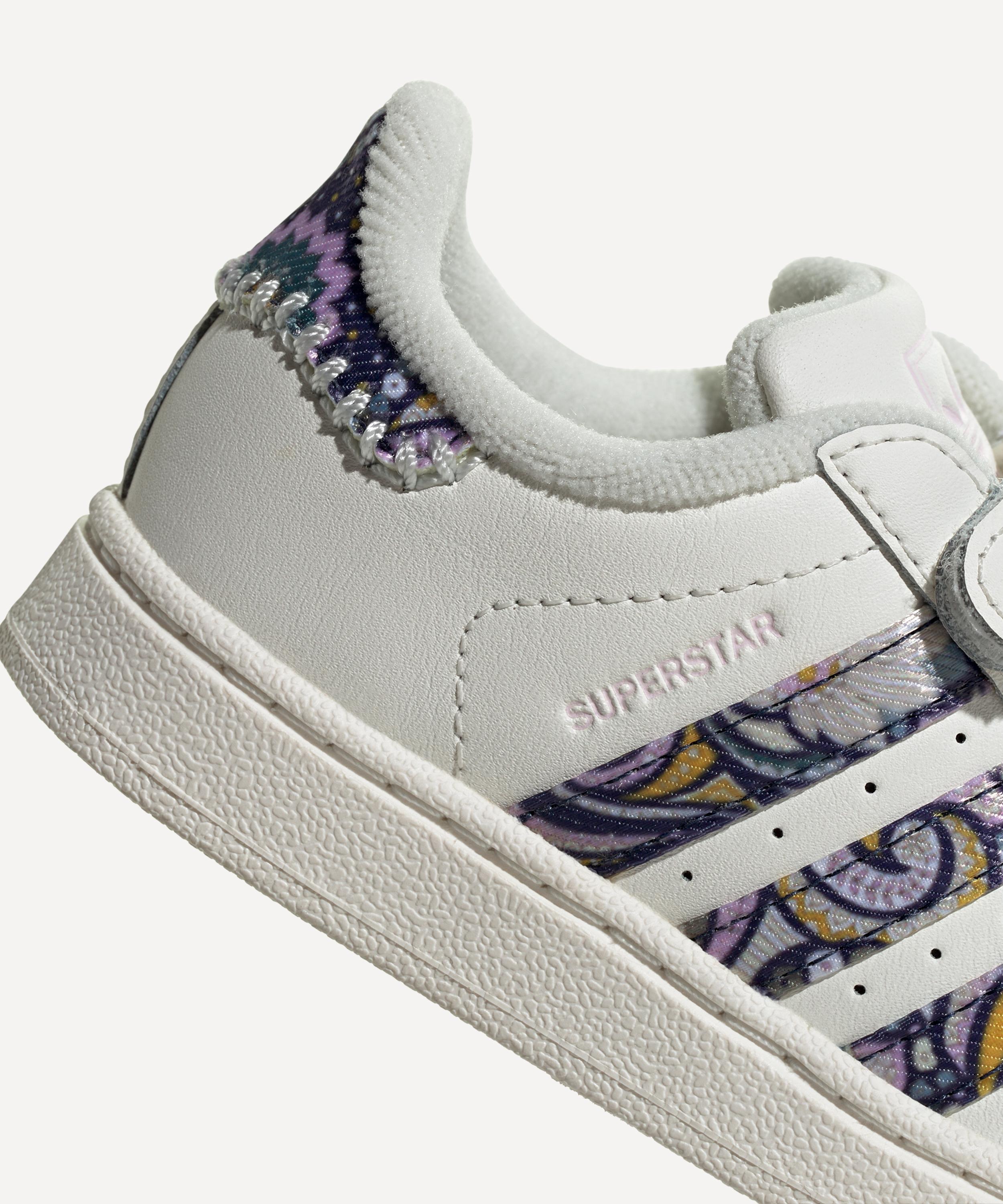 Adidas - x Liberty Superstar II Comfort Closure Infants Shoes image number 3
