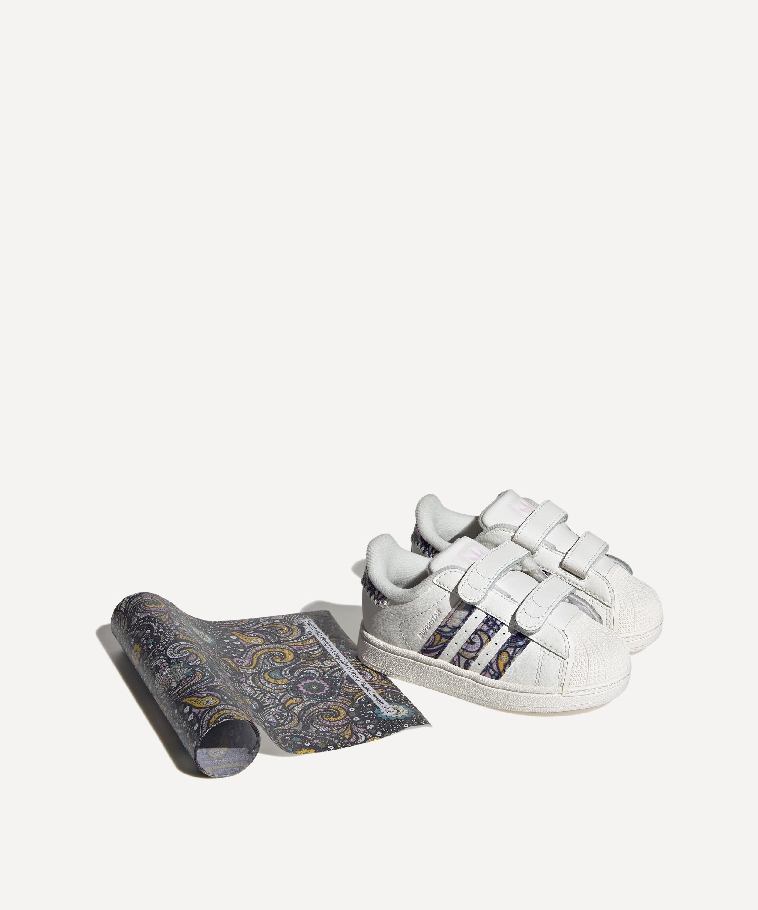 Adidas - x Liberty Superstar II Comfort Closure Infants Shoes image number 7