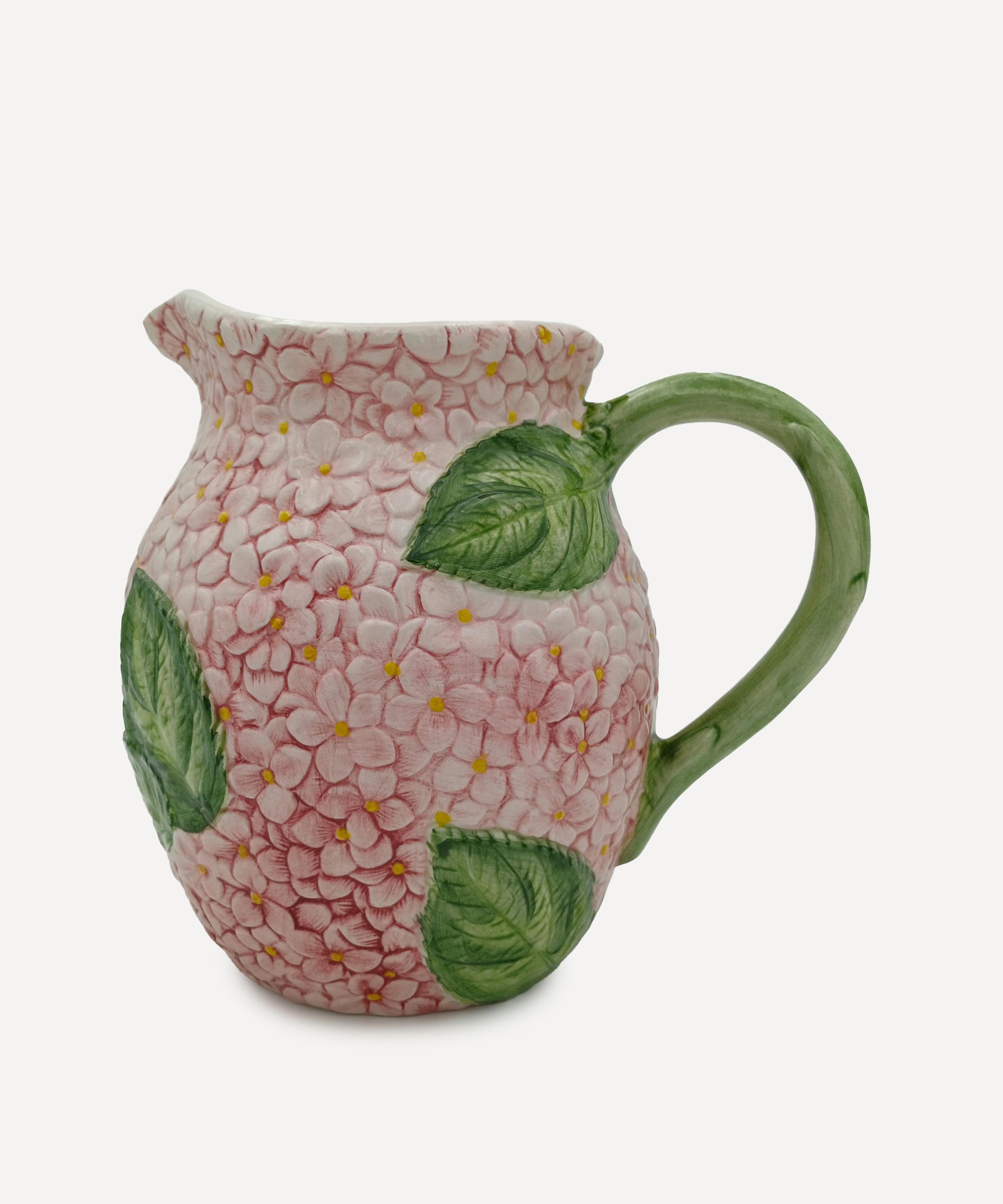 VBC - Pink Hydrangea Jug